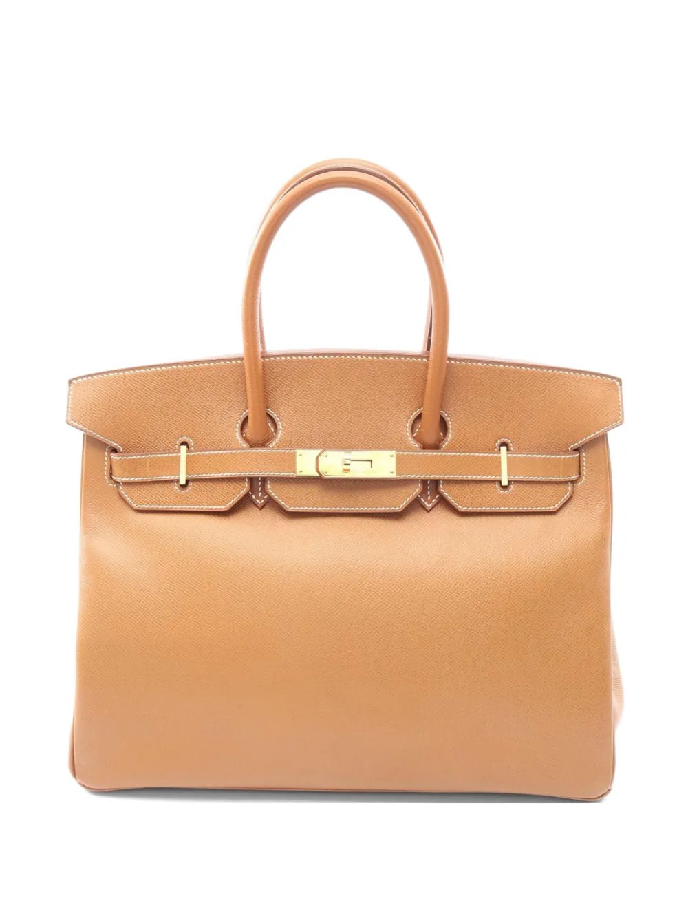 Hermes 1994 35 Birkin Courchevel-leather tote bag