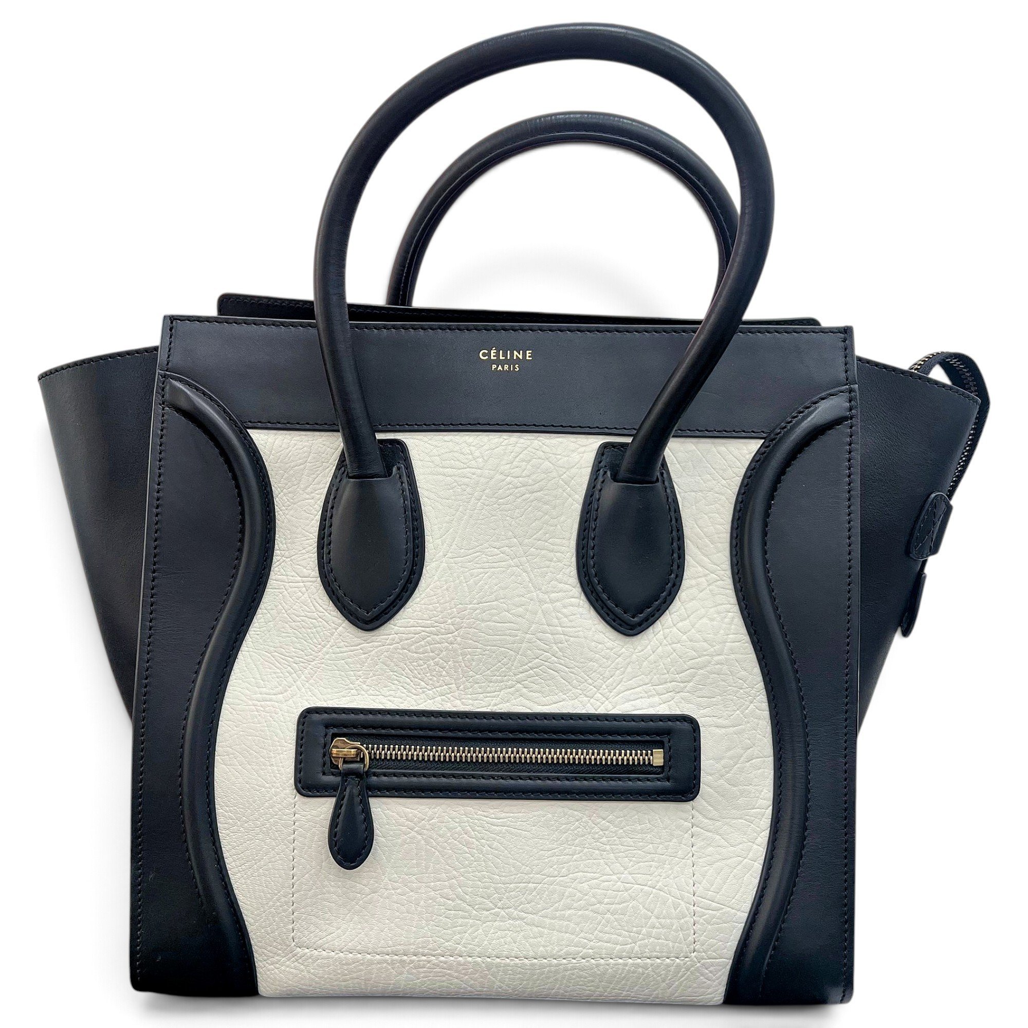 Luggage leather handbag