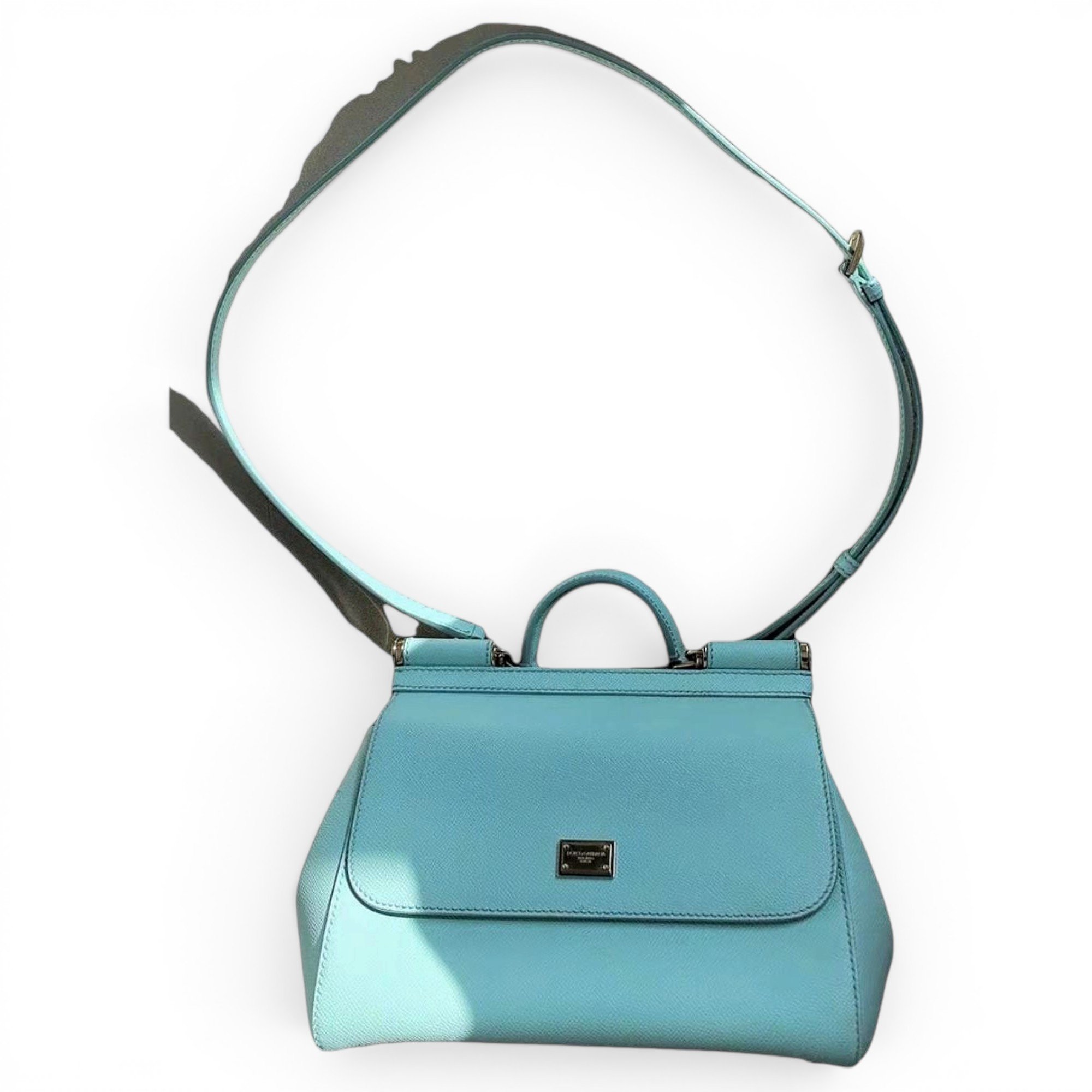 Dolce & Gabbana Sicily leather handbag