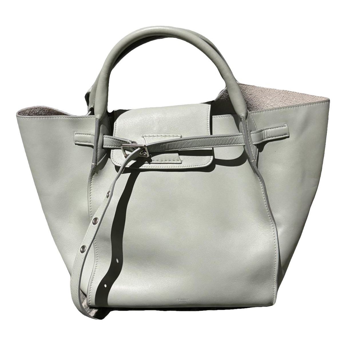 Big Bag leather handbag
