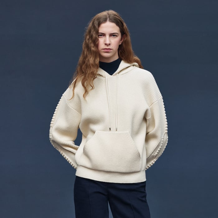 Blanc Naturel Hooded Sweater