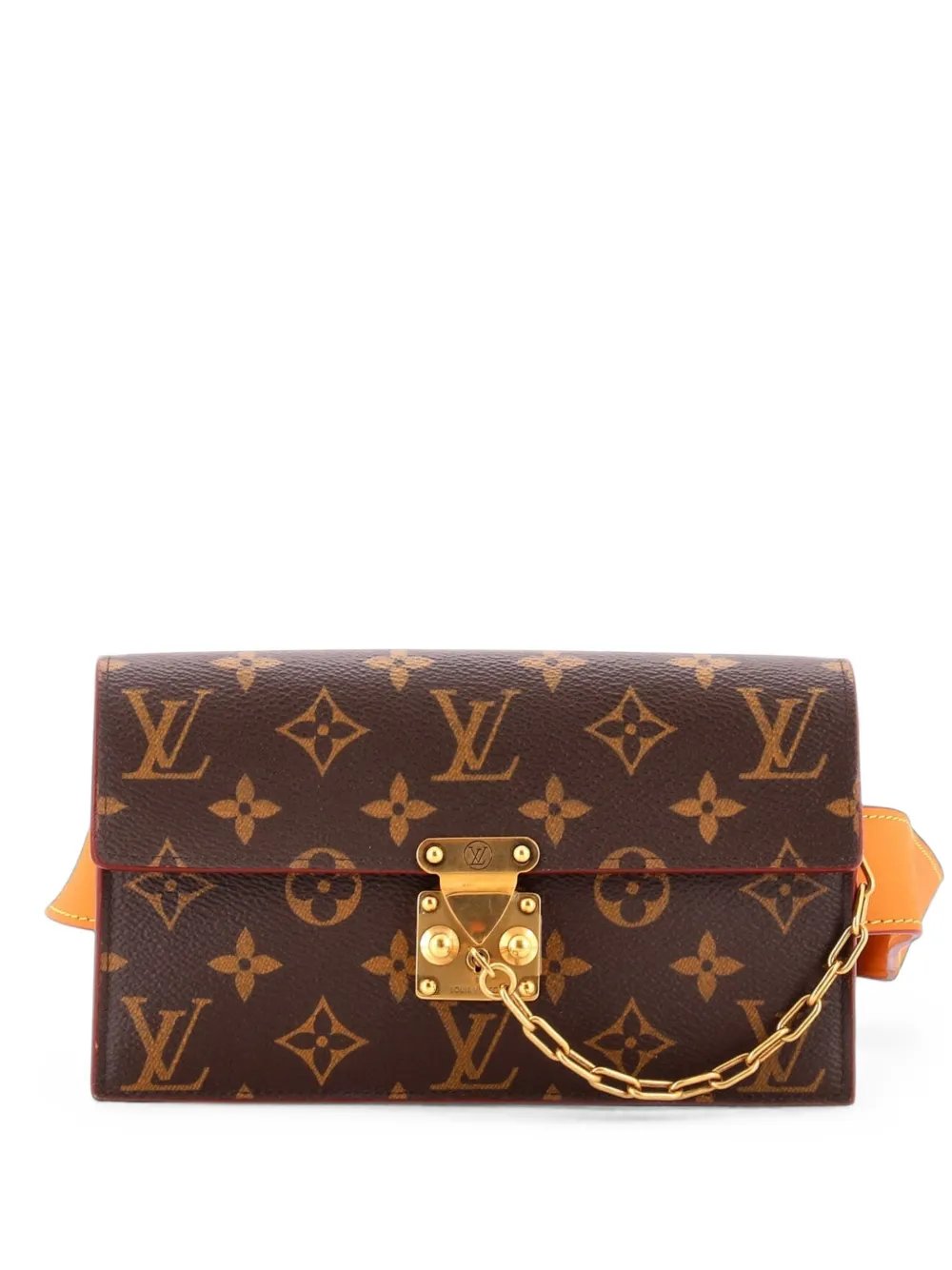 S Lock Pouch Monogram Canvas belt bag