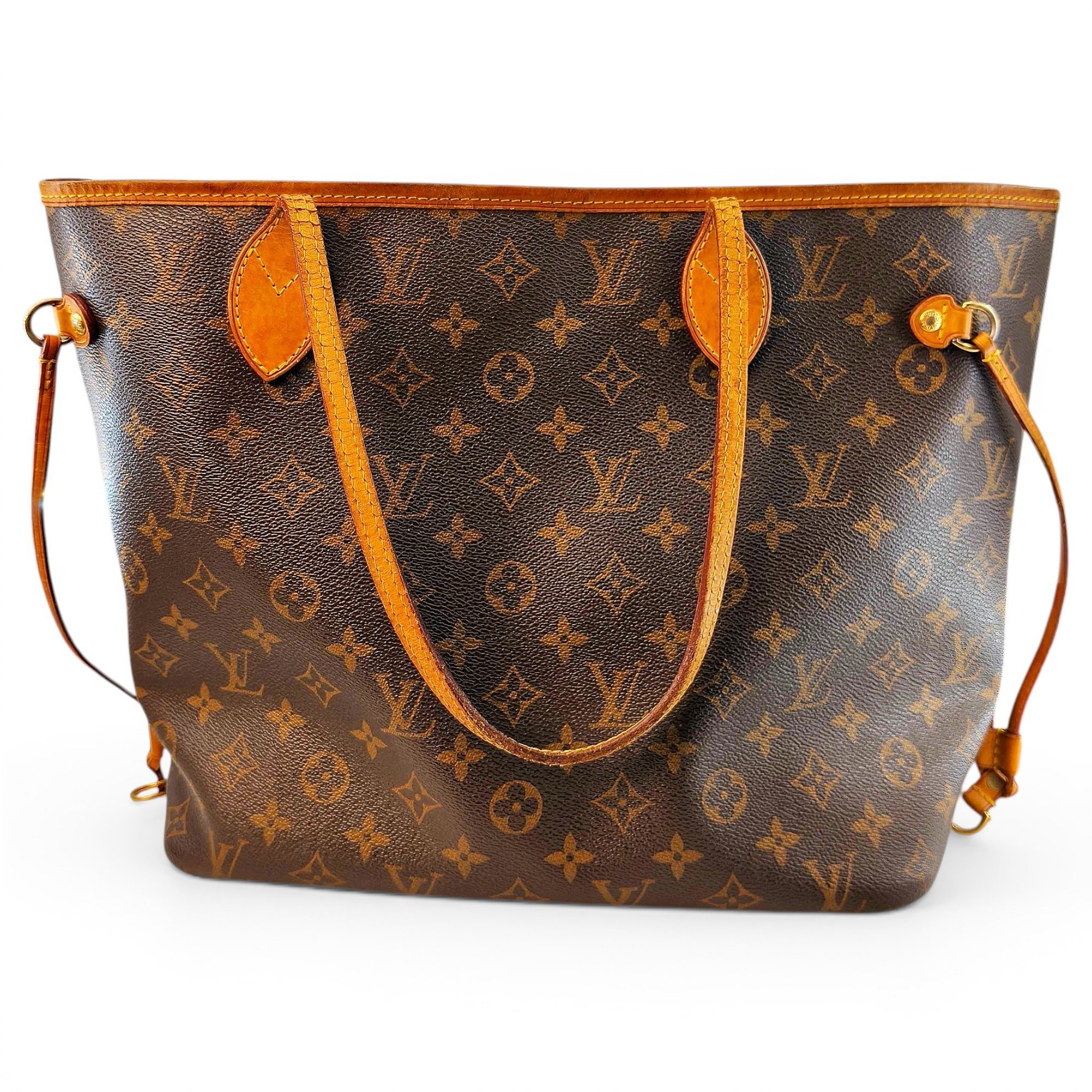 Neverfull leather tote