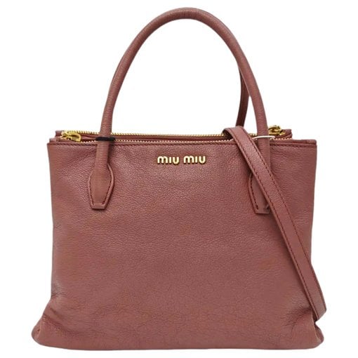 Leather handbag