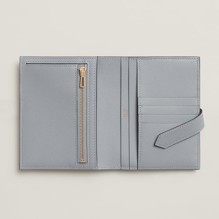 Gris Pantin Portefeuille Béarn Compact