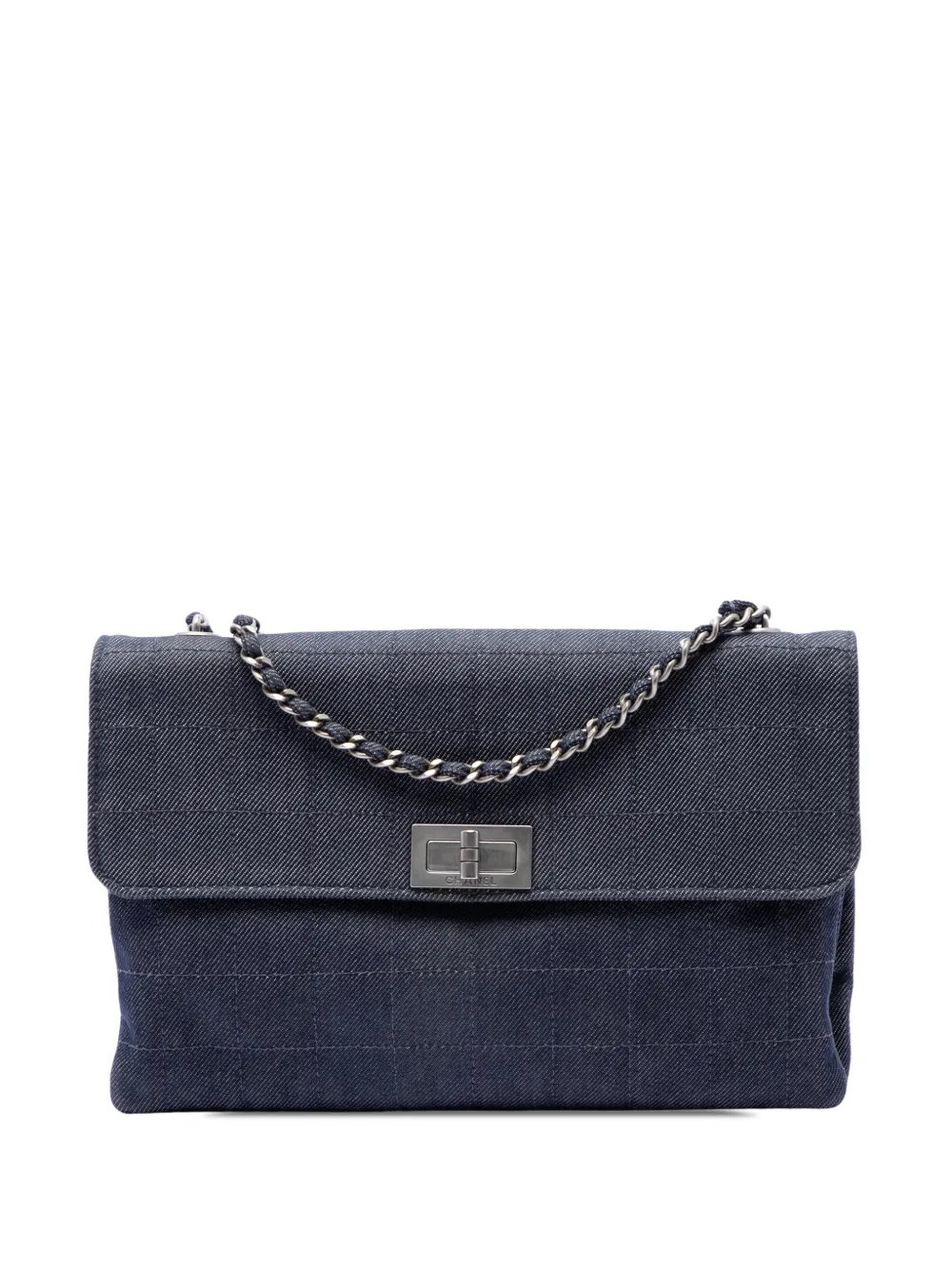 2000-2002 Chocolate Bar Denim Reissue 2.55 Flap shoulder bag