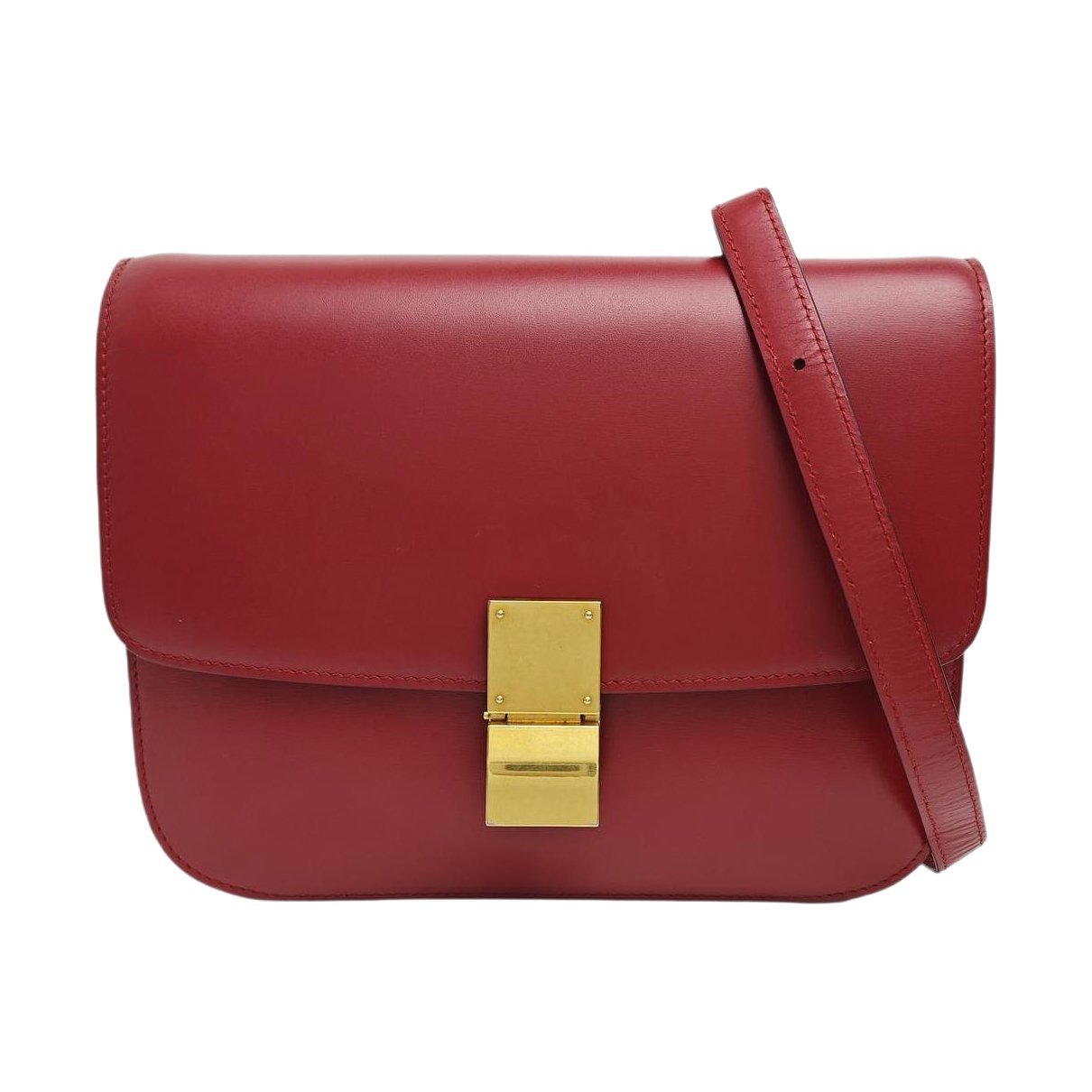 Leather handbag