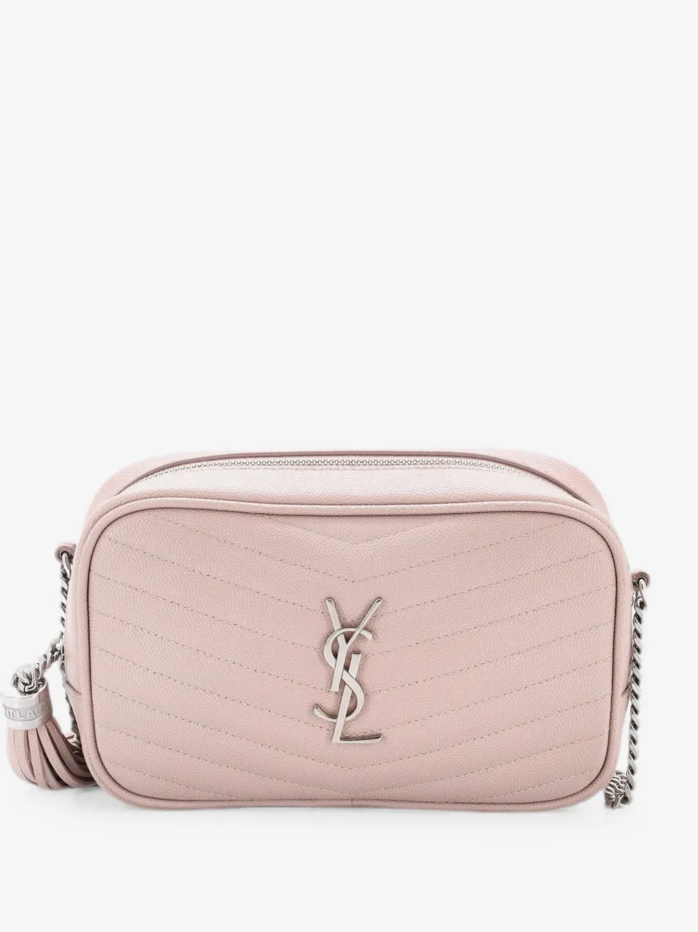 Lou Camera Bag Matelasse Chevron Leather Mini crossbody bag
