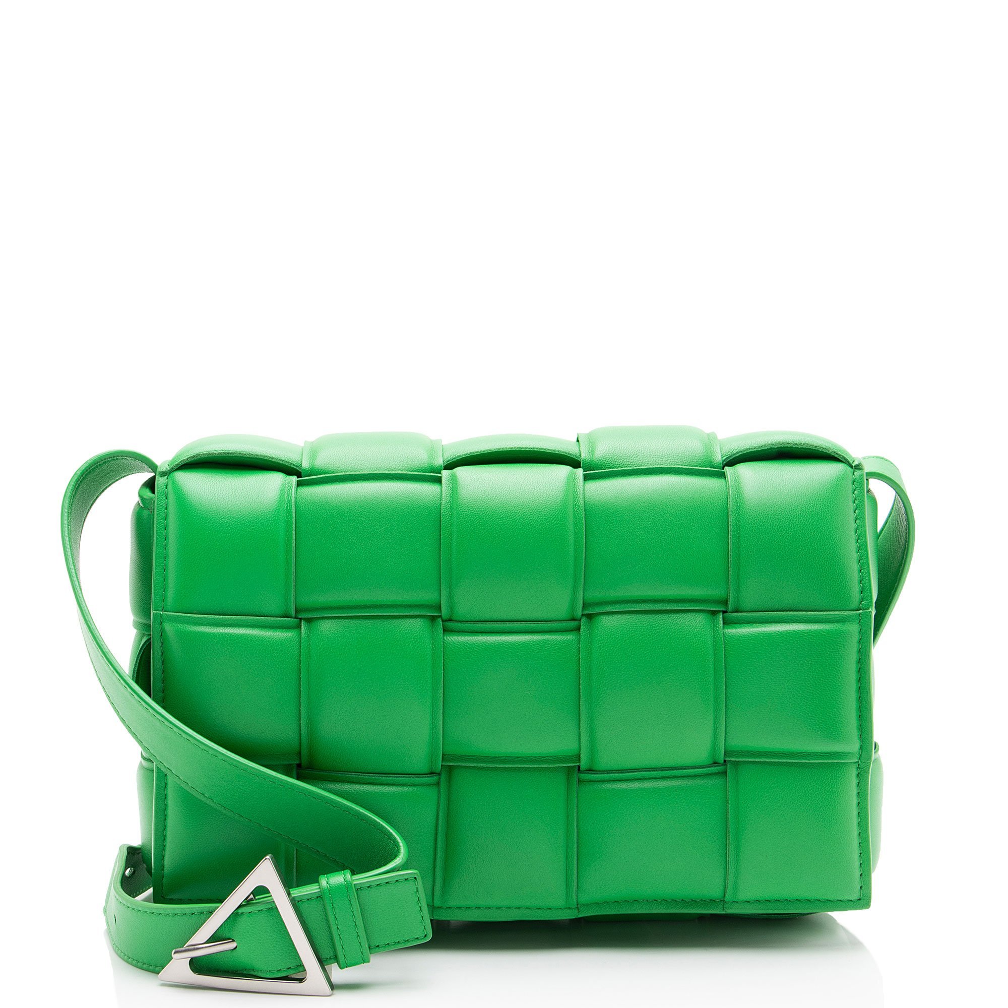 Cassette leather crossbody bag