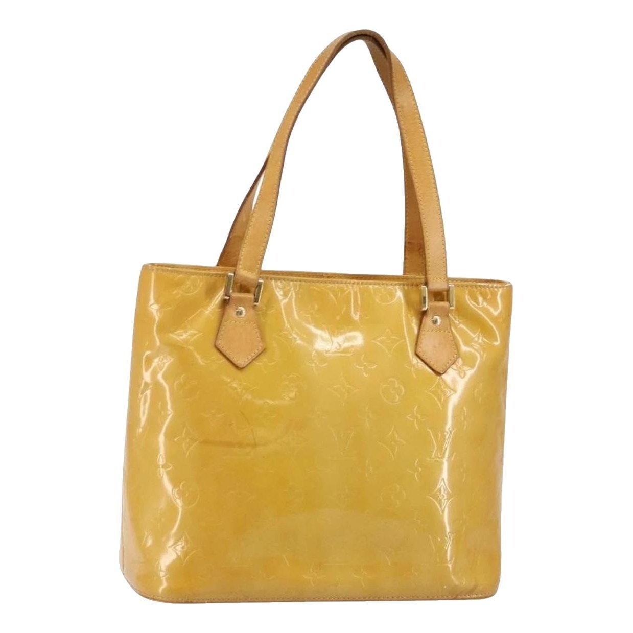 Patent leather handbag