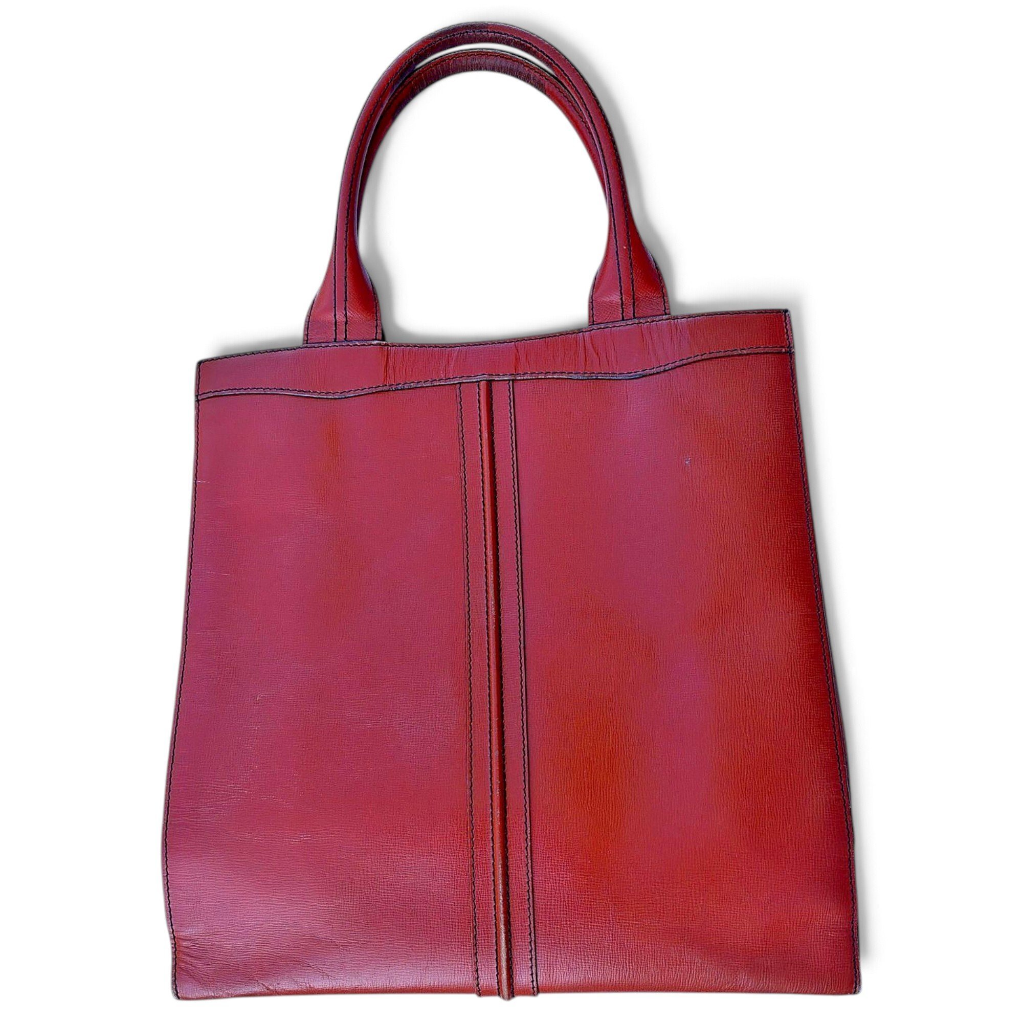 Valextra Leather tote
