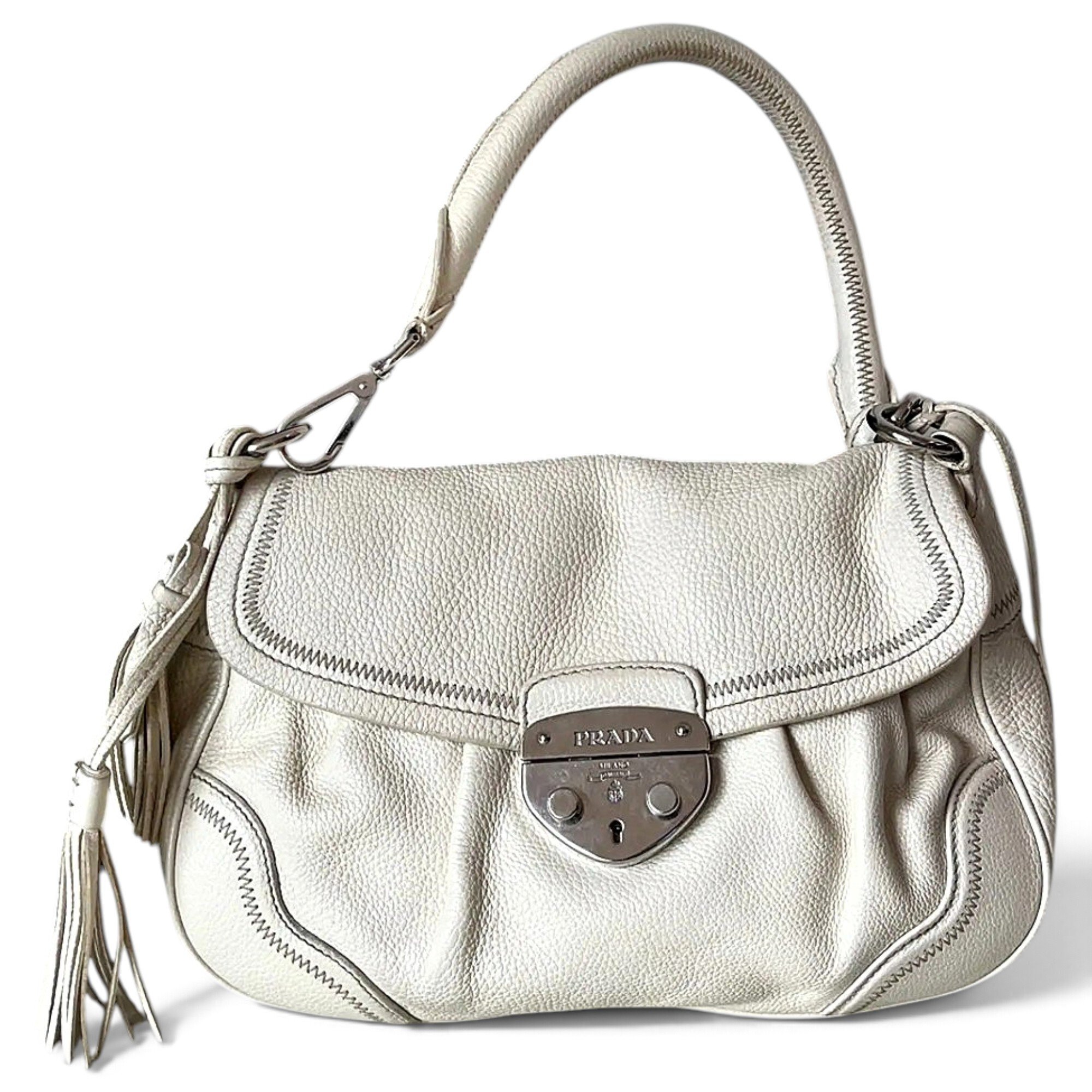 Leather handbag