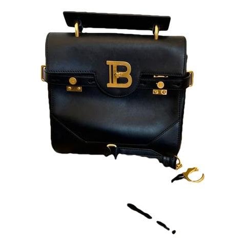 Balmain BBag 18 leather handbag