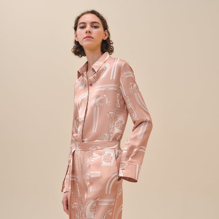 Rose Pierre De Lune "En Desordre Finesse" Classic Shirt