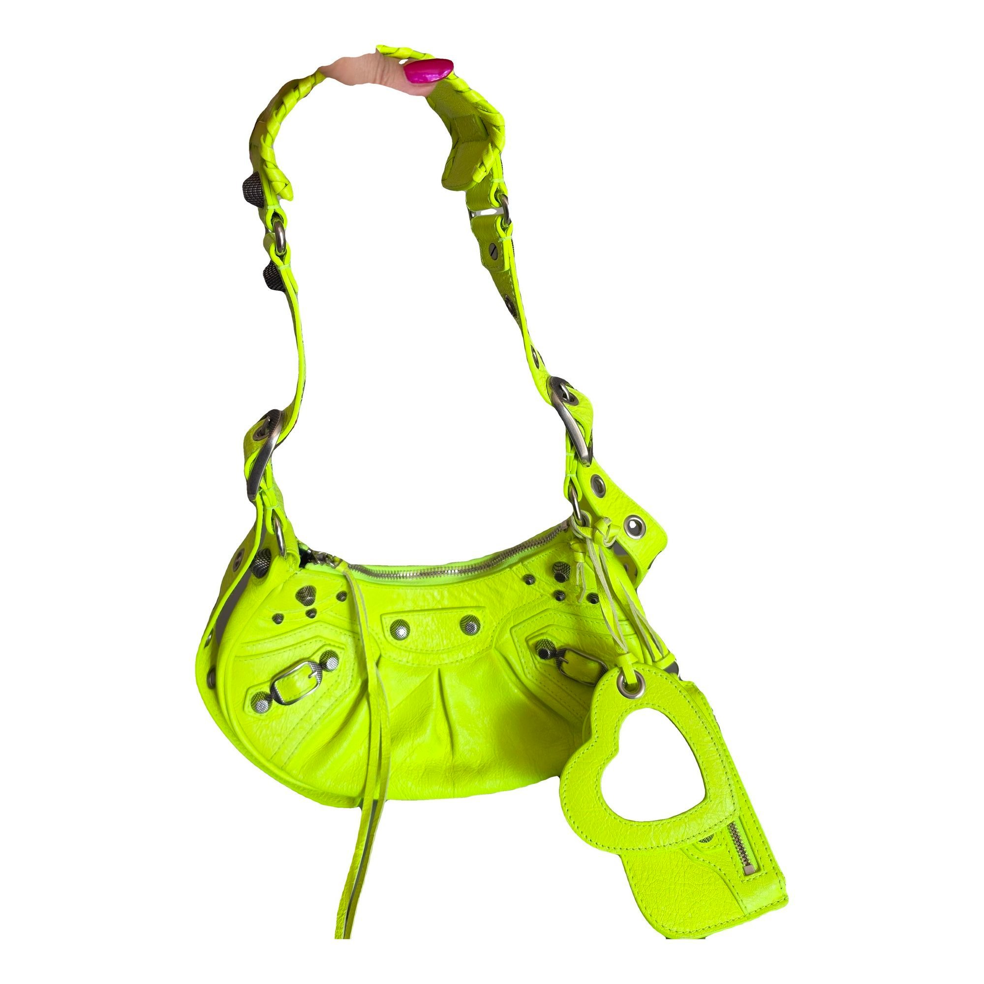 Le Cagole leather handbag