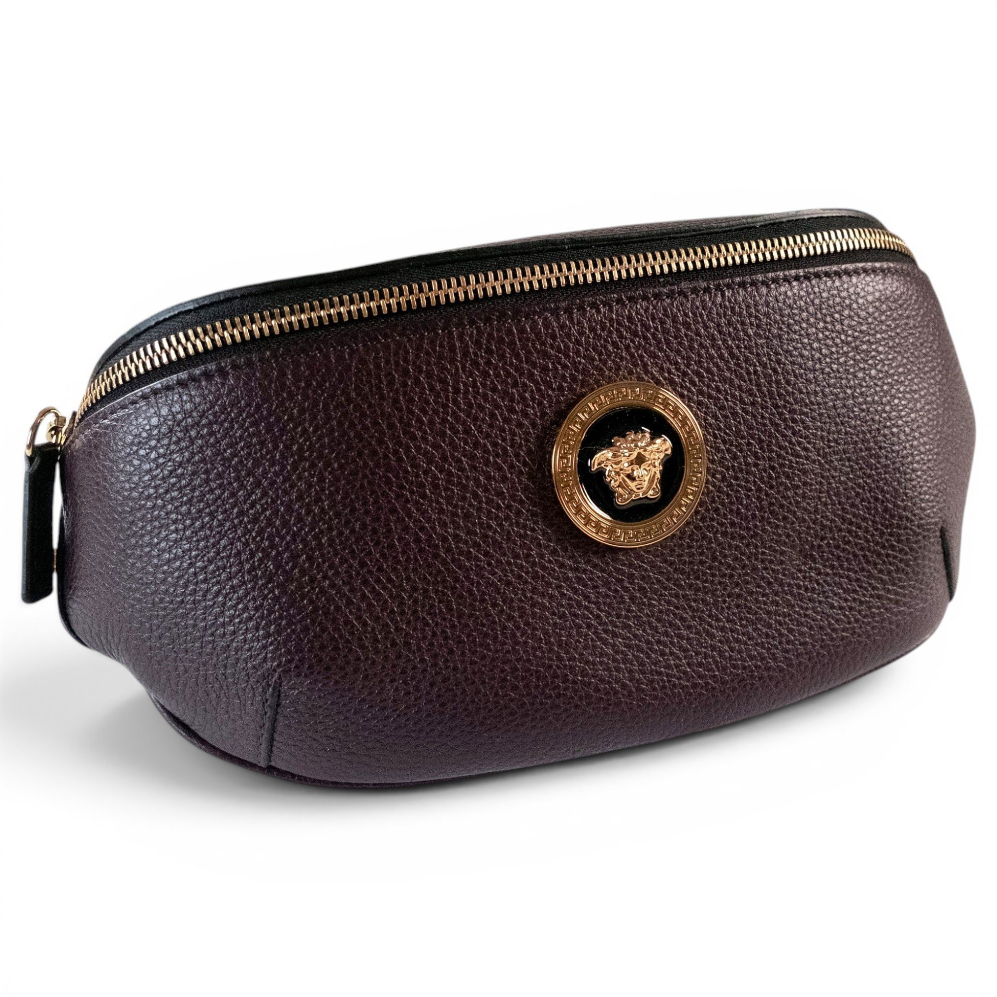 La Medusa leather handbag
