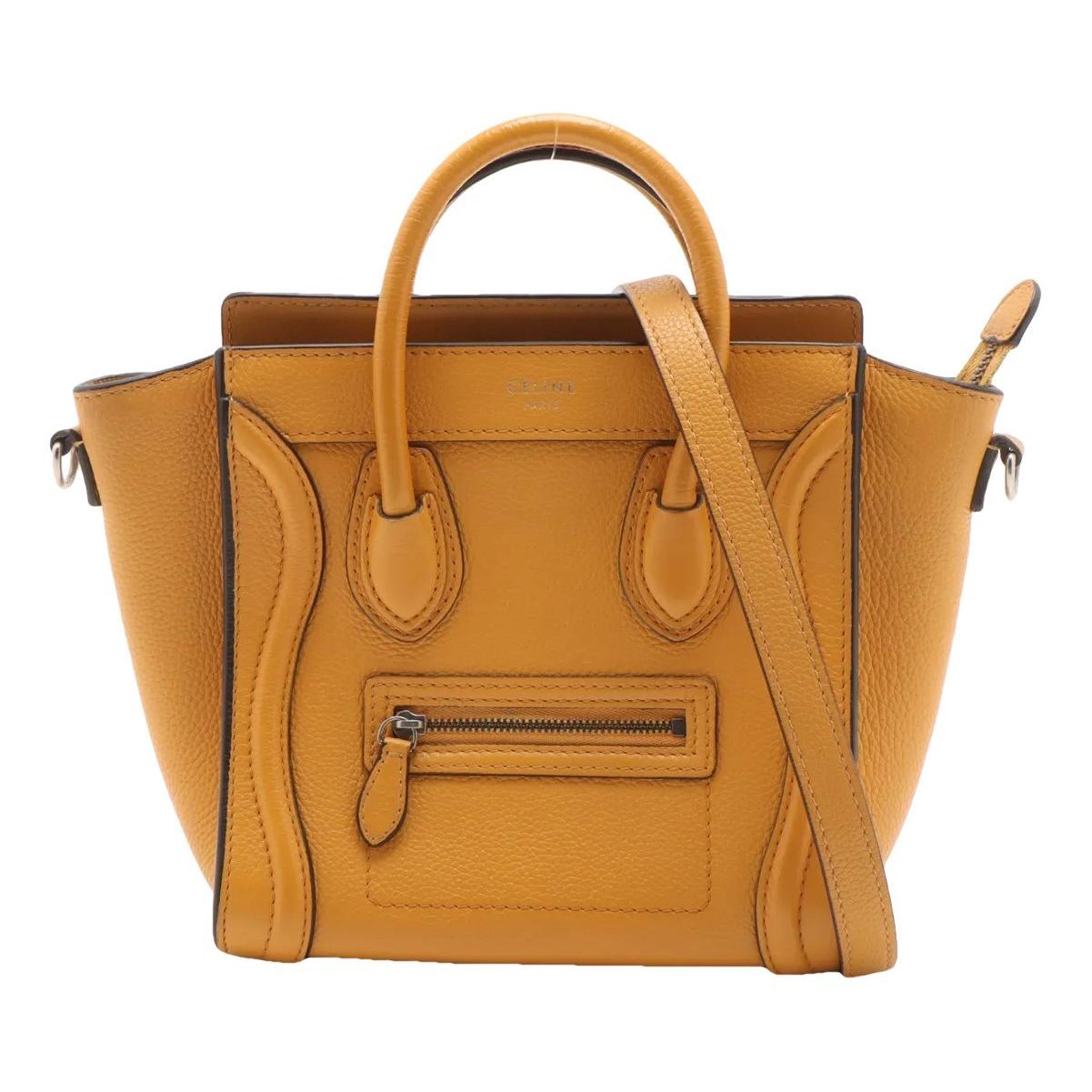 Nano Luggage leather handbag