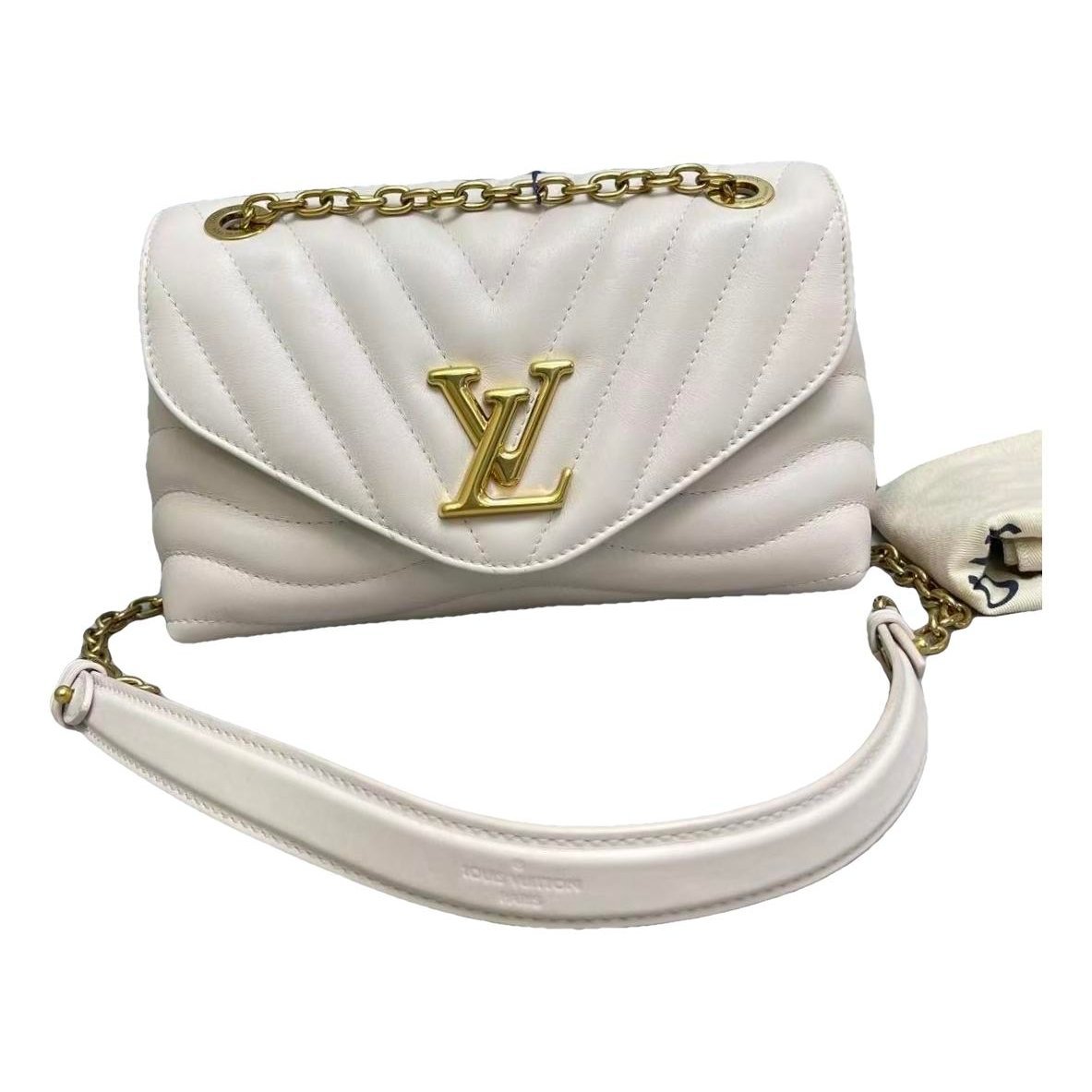 New Wave leather handbag