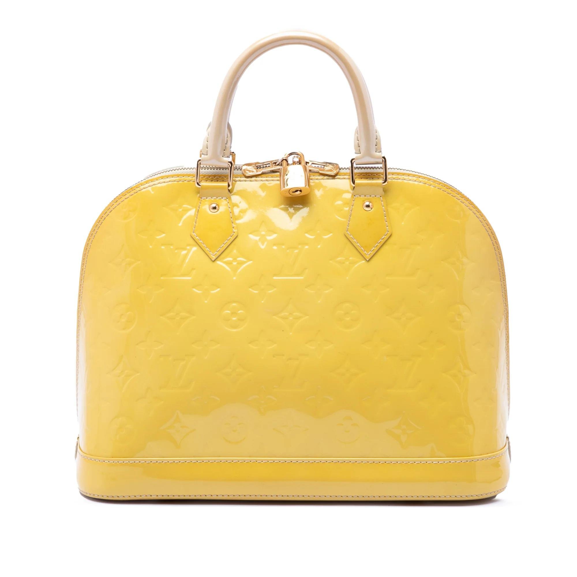 Alma leather handbag