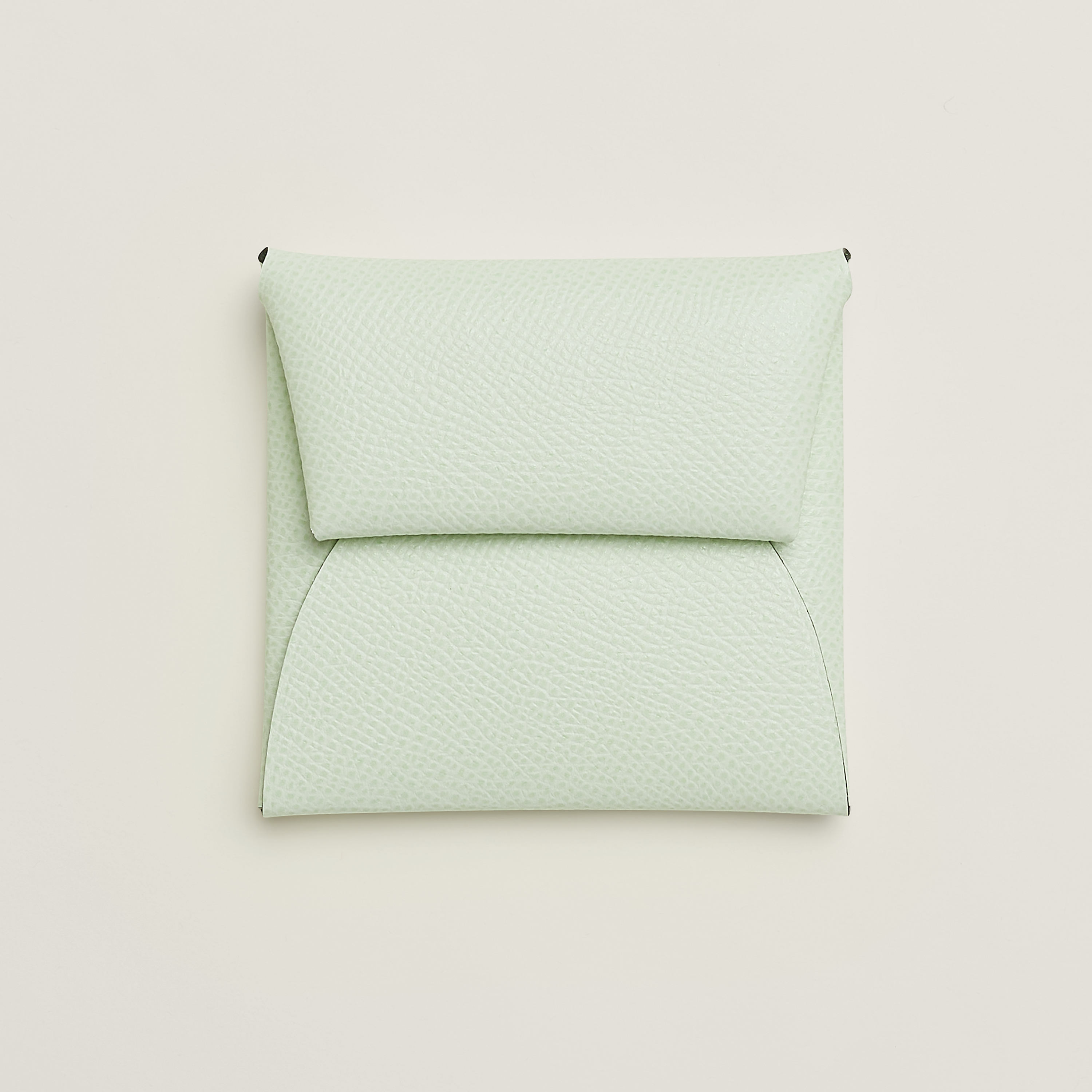 Hermès Bastia verso change purse Vert Fizz/Vert Yucca | BagUSeek