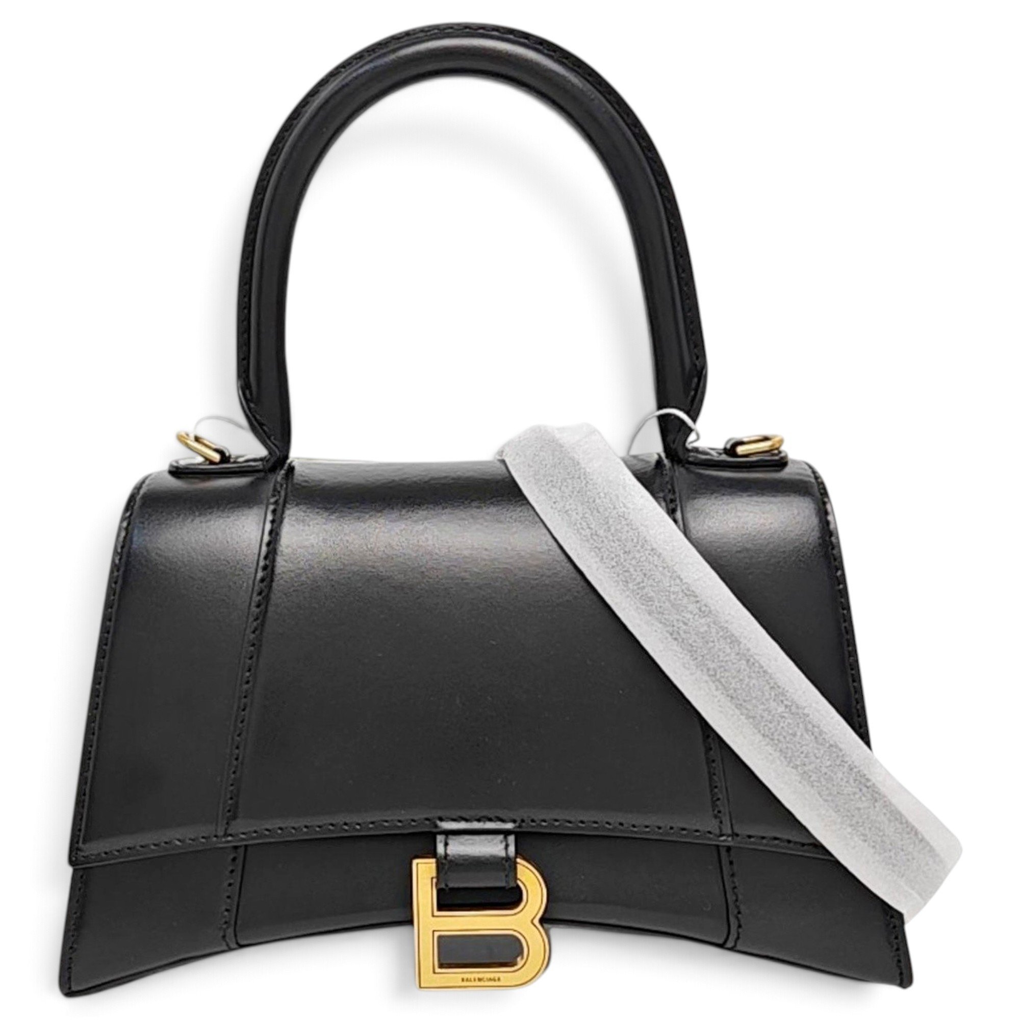 Balenciaga Hourglass leather handbag