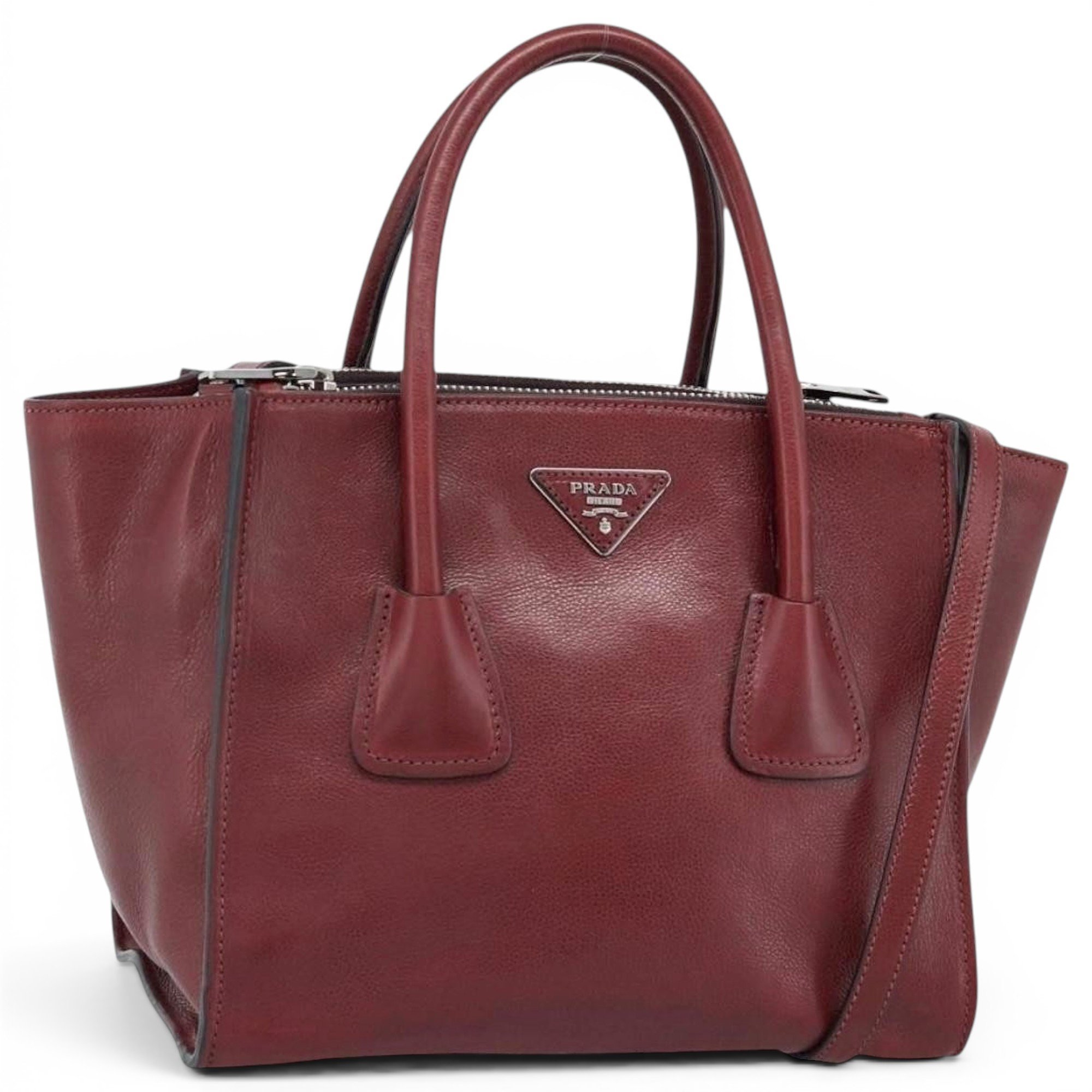 Leather handbag