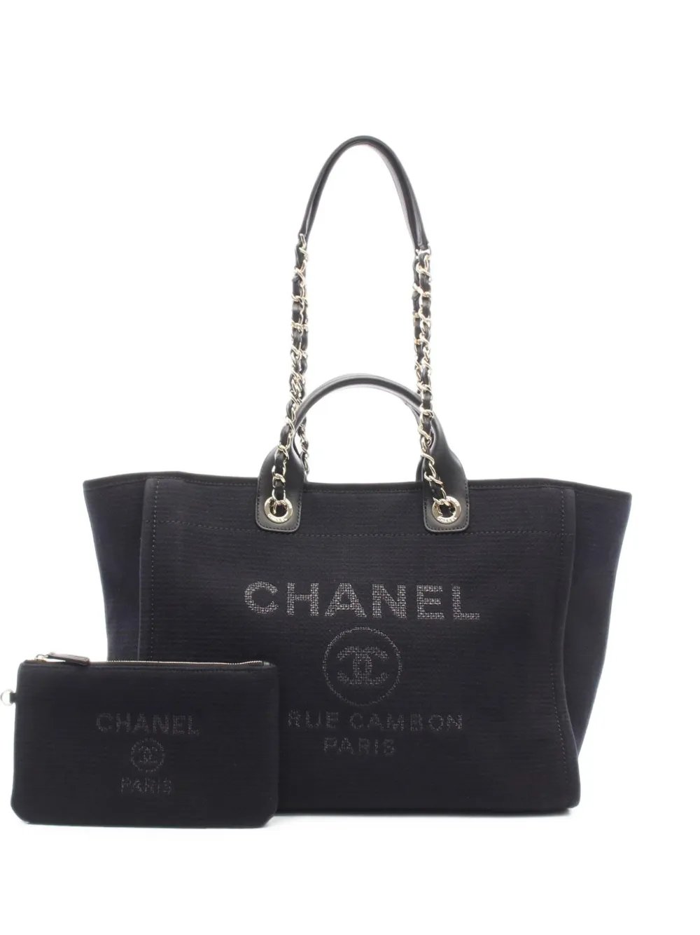 Deauville chain tote bag
