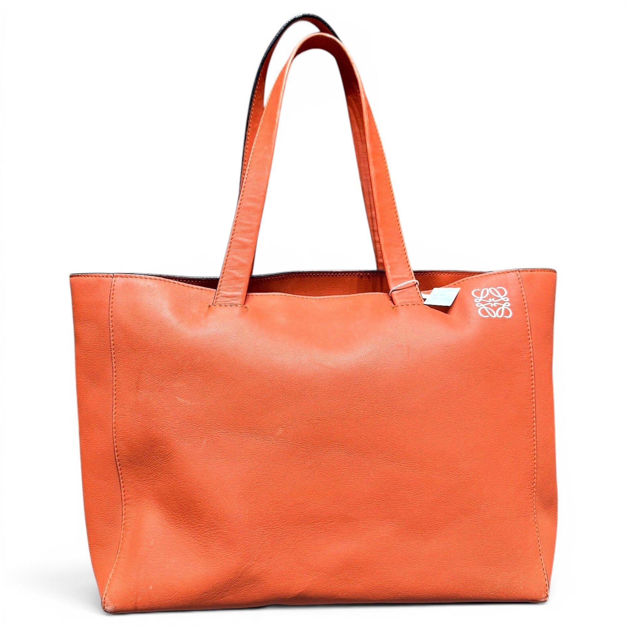 Leather tote