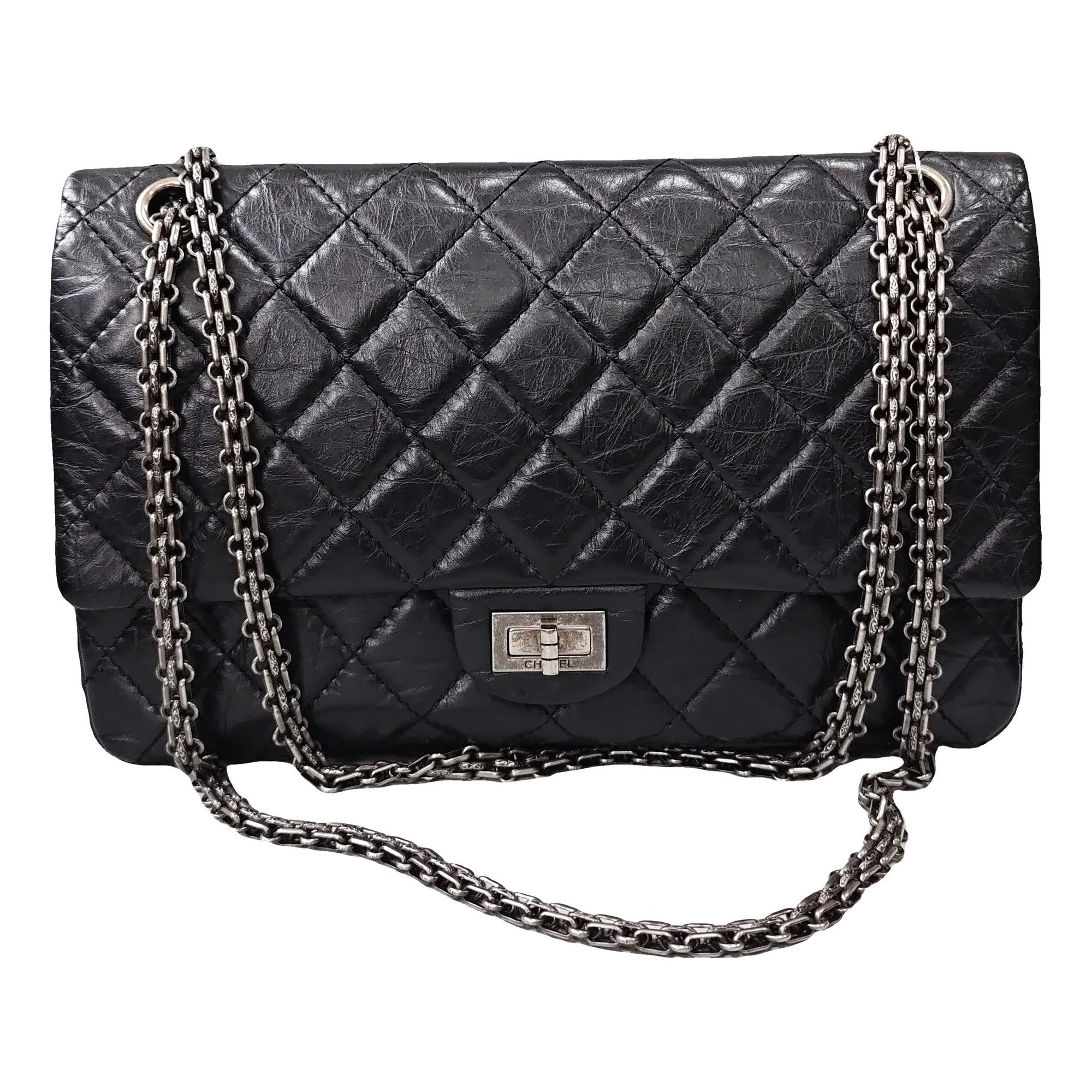 2.55 leather handbag