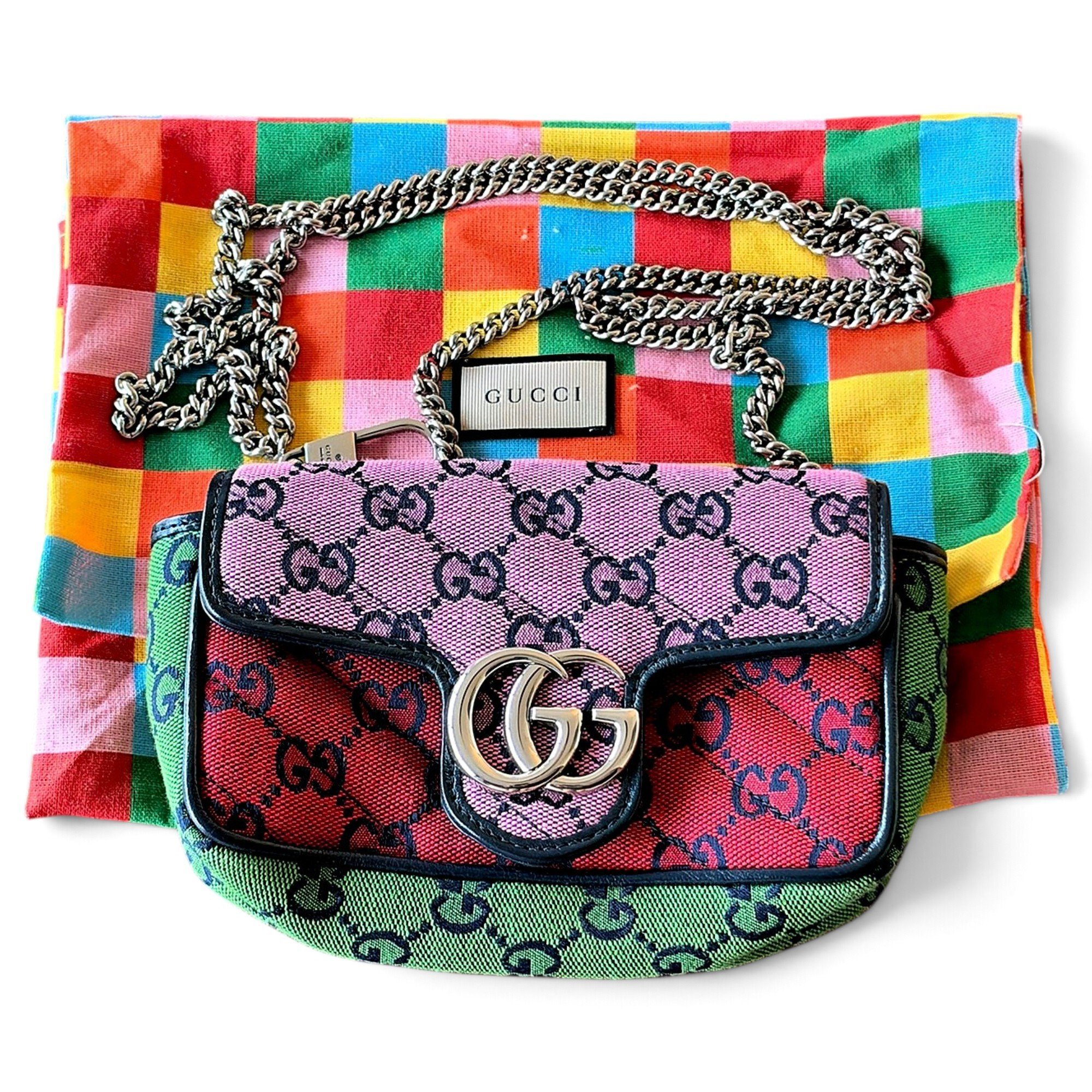GG Marmont cloth crossbody bag