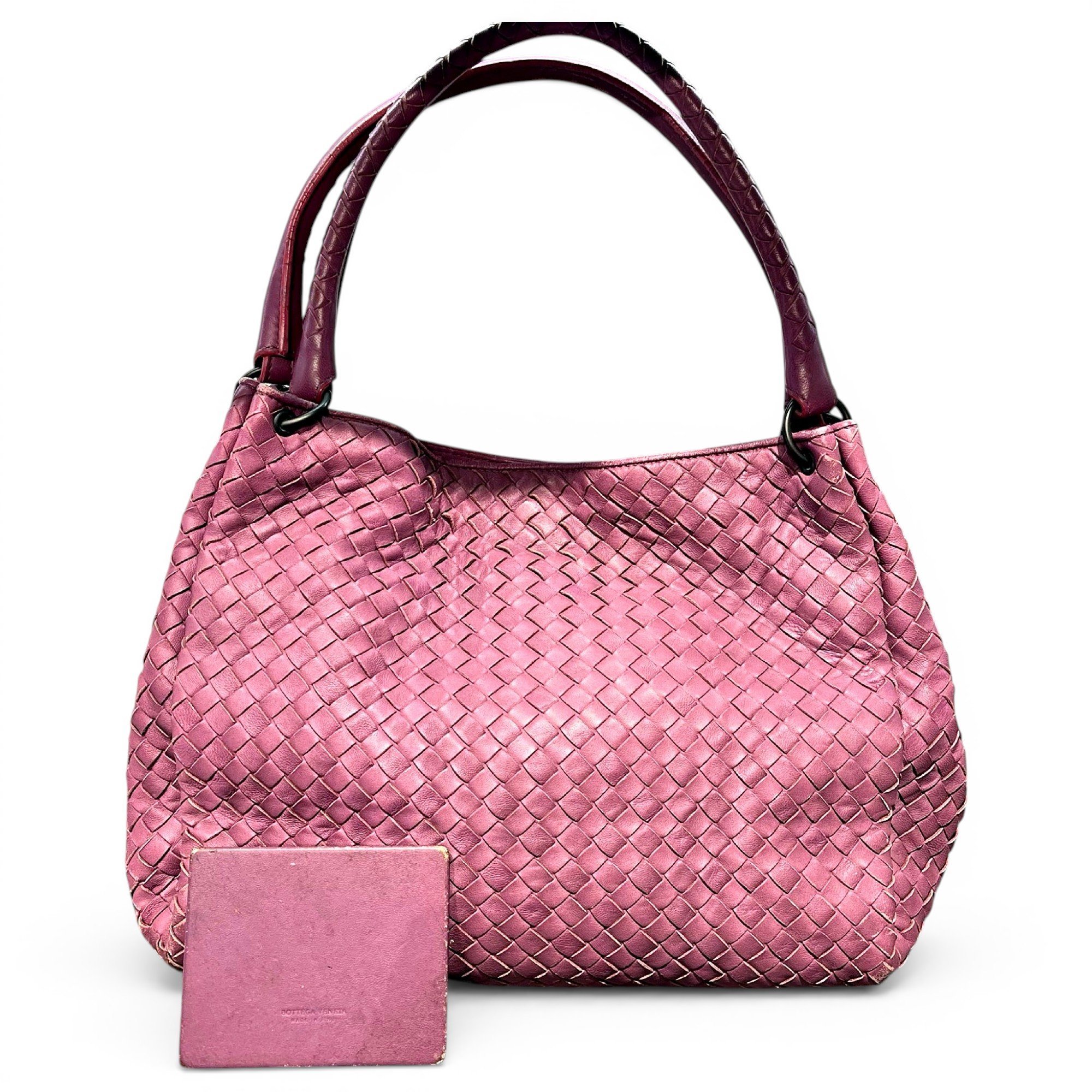 Parachute leather handbag