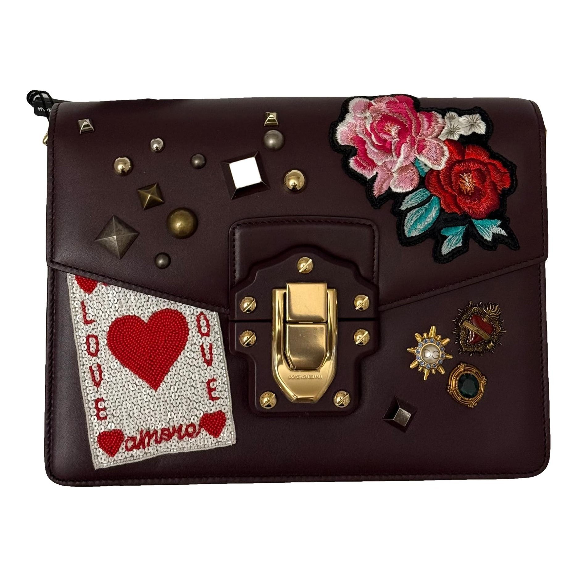 Lucia leather crossbody bag