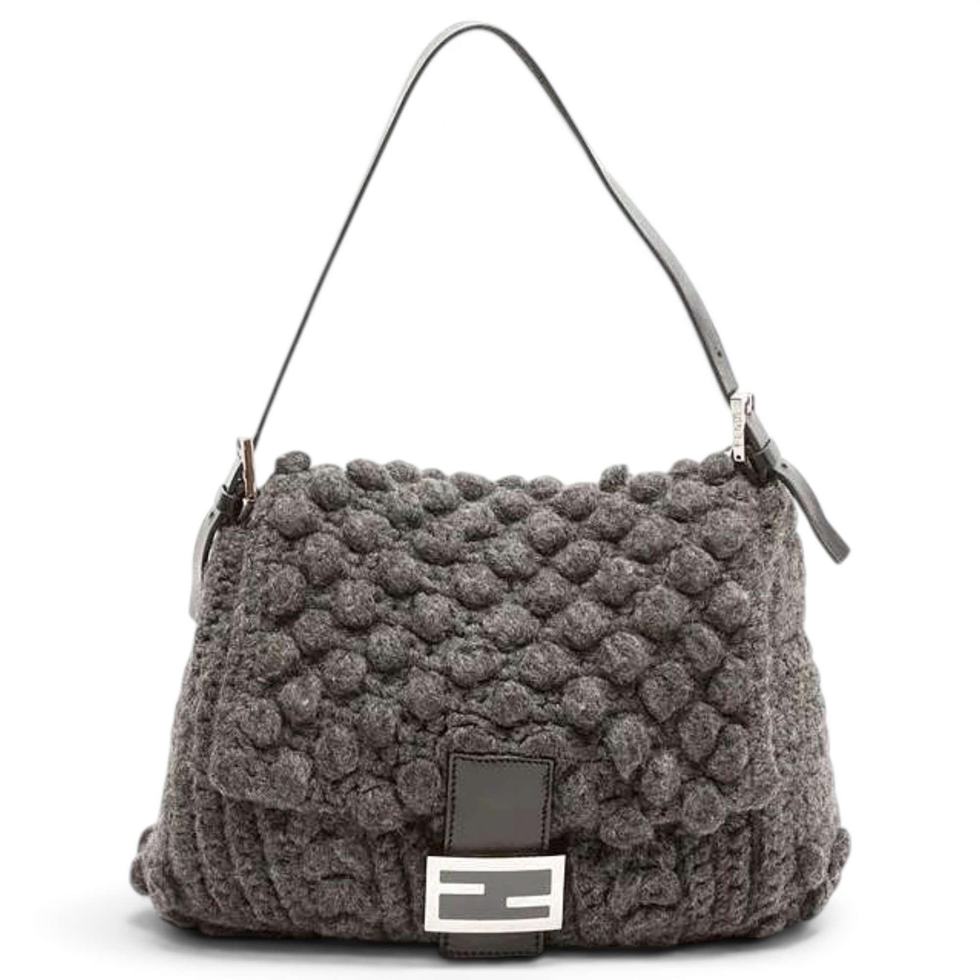 Mamma Baguette wool handbag