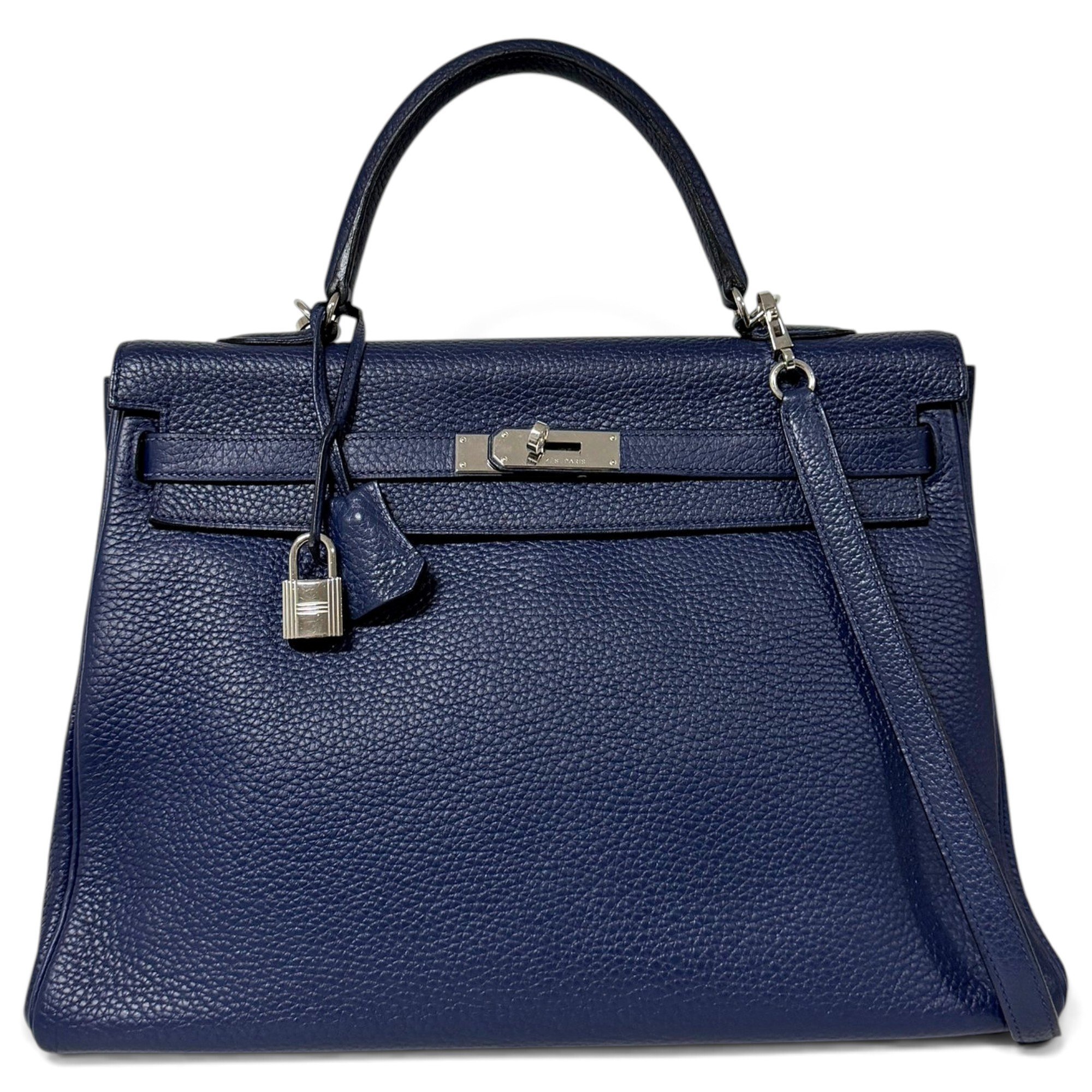 Kelly 35 leather handbag