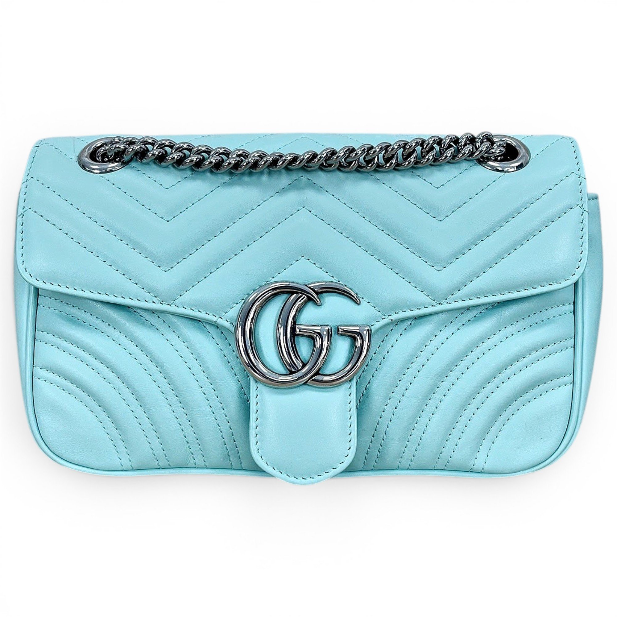 GG Marmont Flap leather handbag