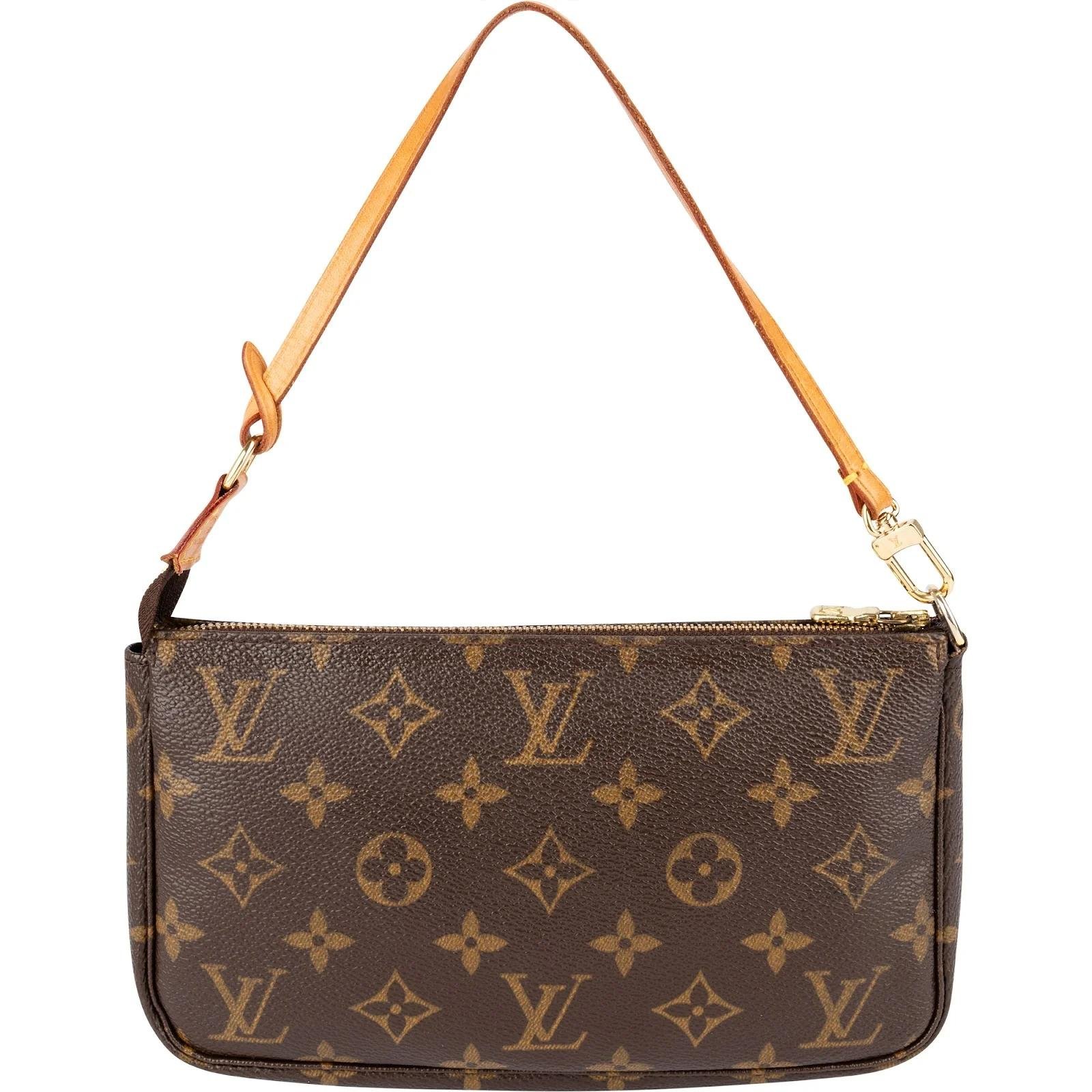 Pochette Accessoire leather handbag
