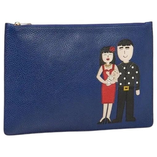 Dolce & Gabbana Leather clutch bag