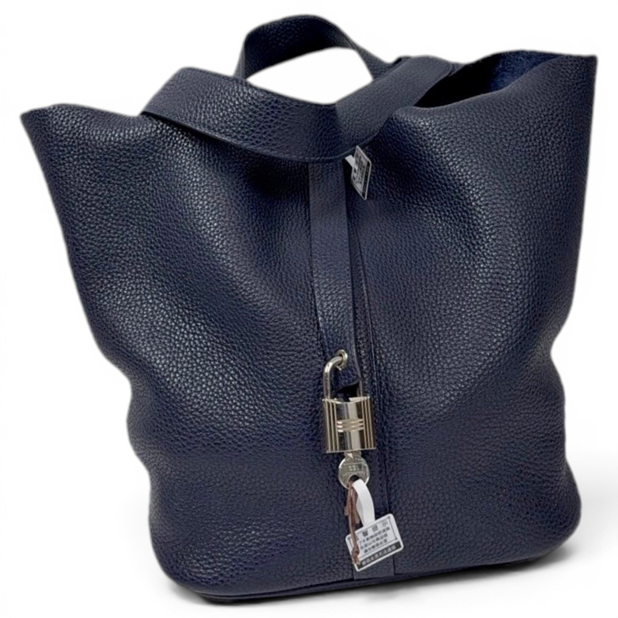 Picotin leather handbag