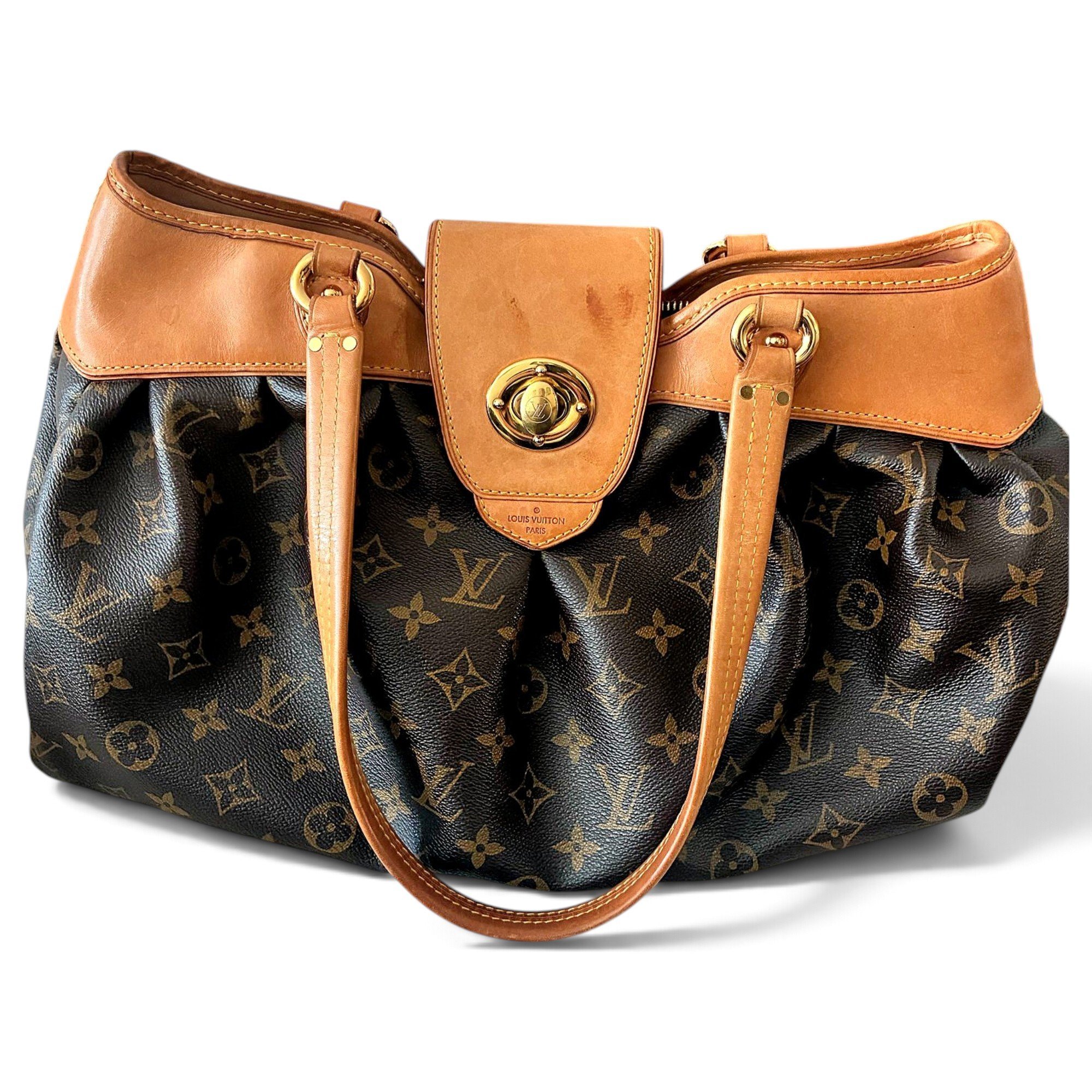 Galliera leather handbag