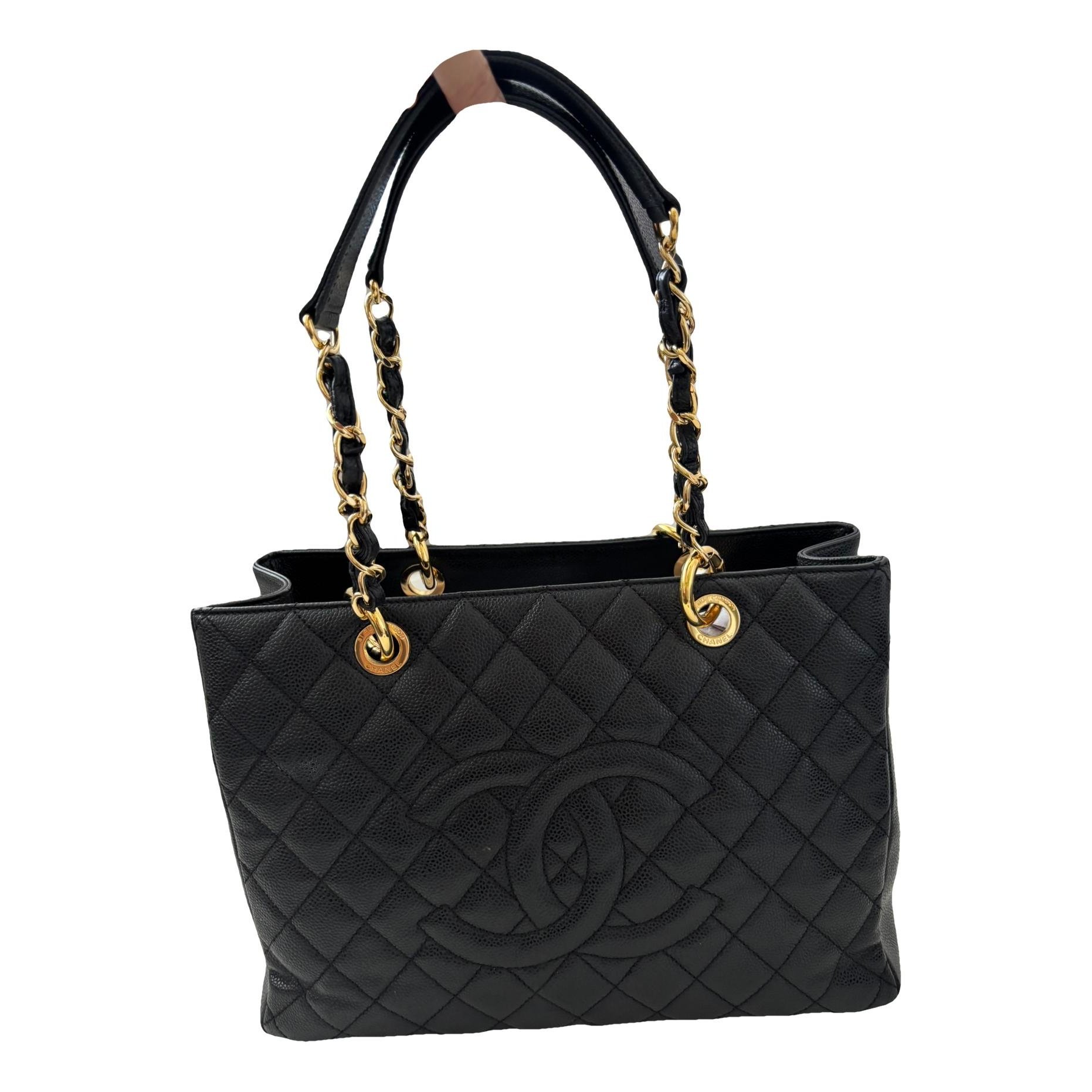 Grand shopping leather tote