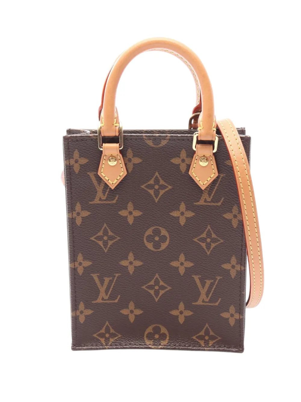 2020 Monogram Petit Sac Plat satchel