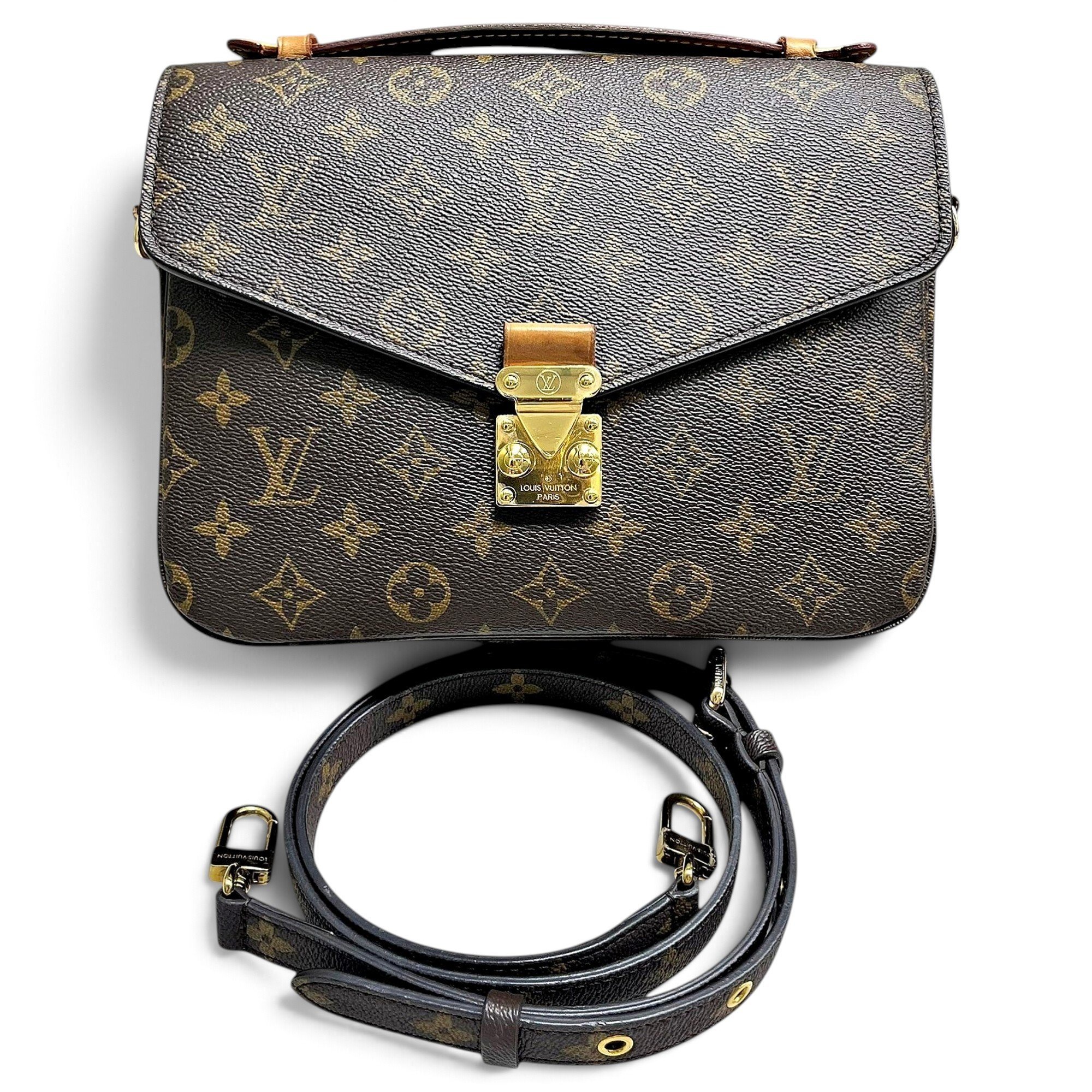 Metis leather handbag