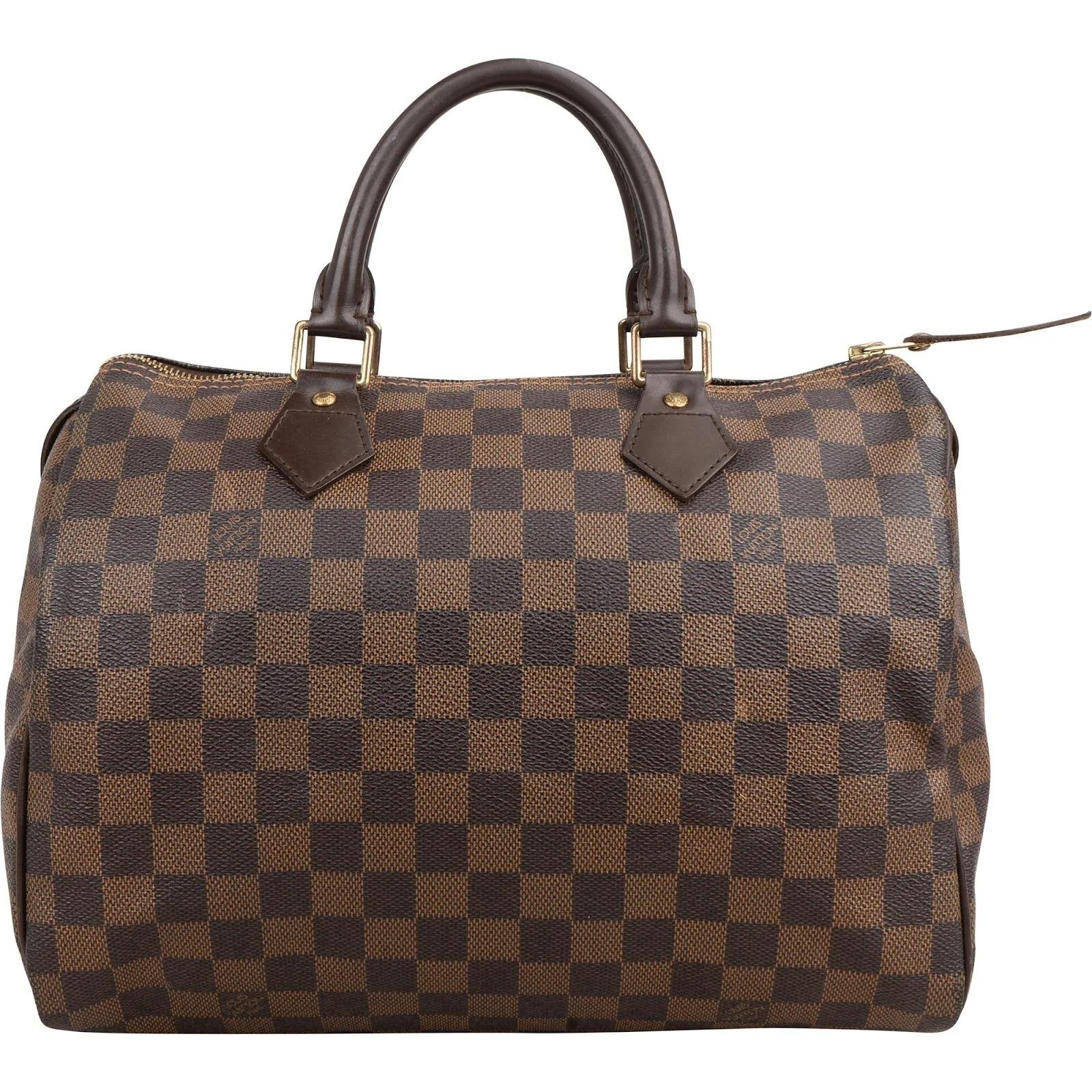 Speedy leather handbag