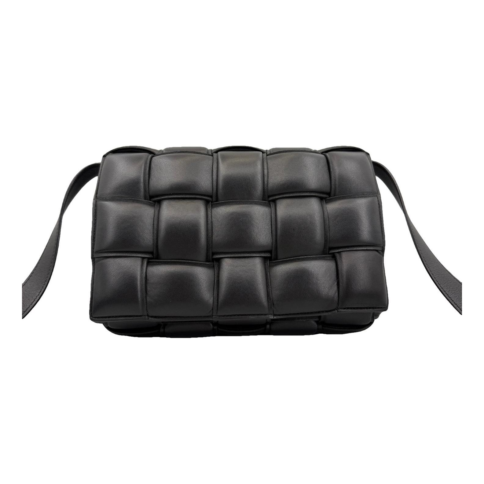 Cassette Padded leather handbag