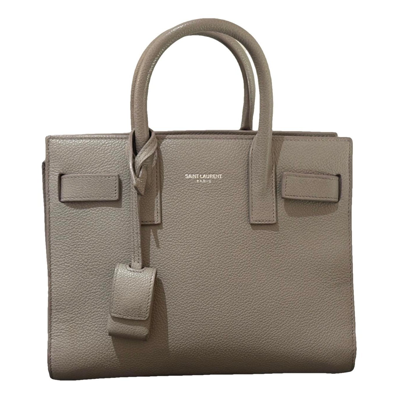 Sac de Jour leather tote