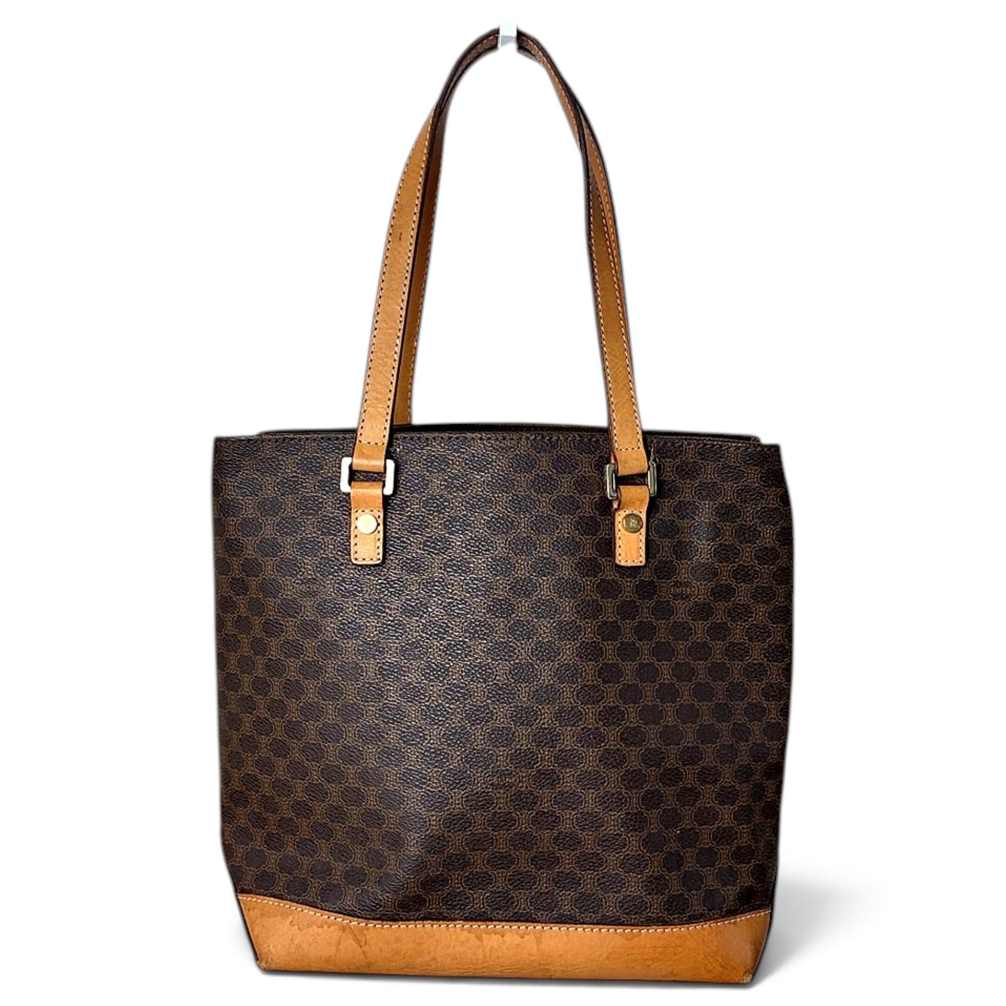 Cabas leather tote