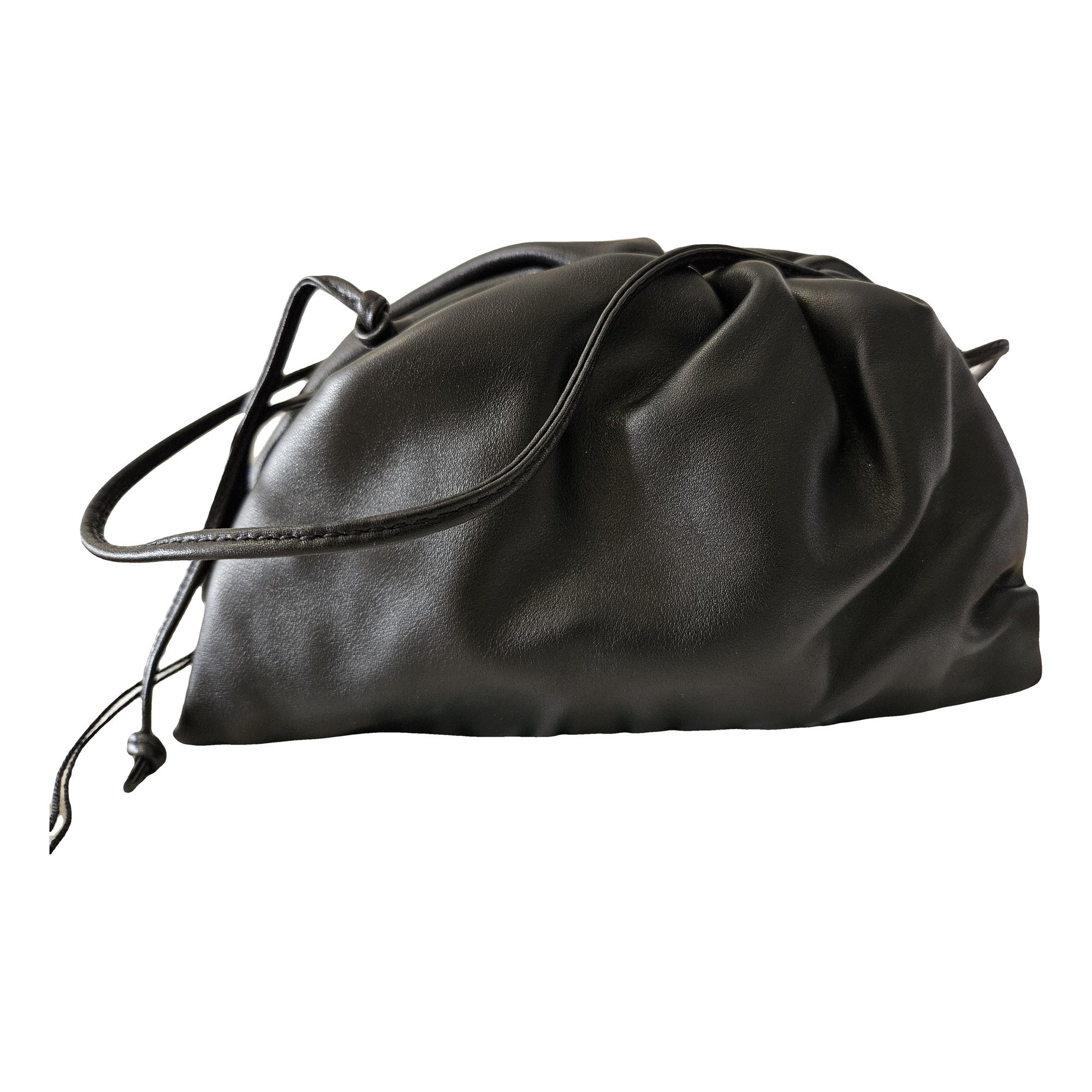 Pouch leather crossbody bag