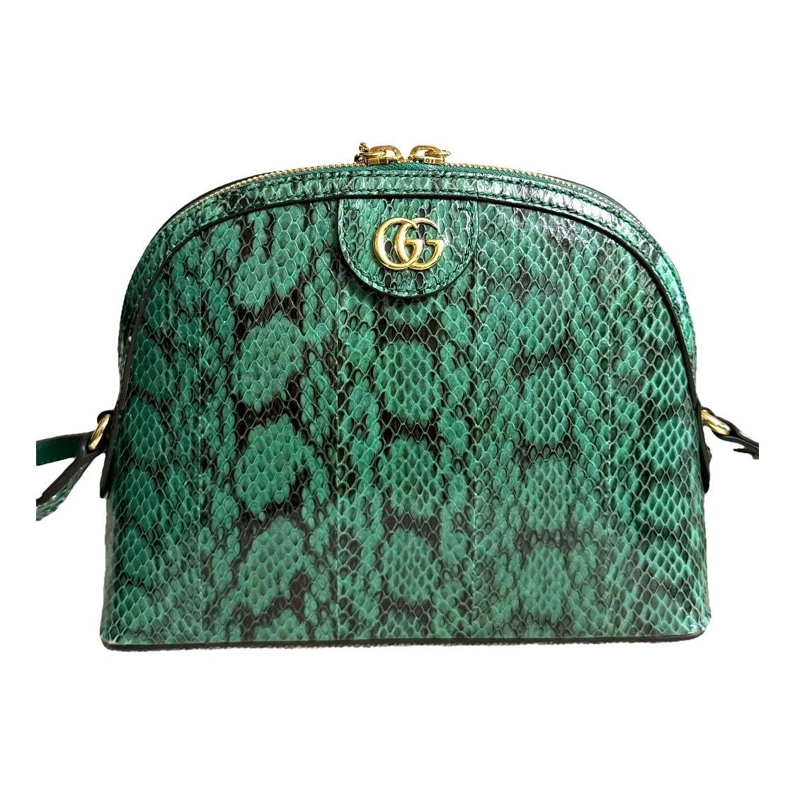Ophidia Dome python handbag