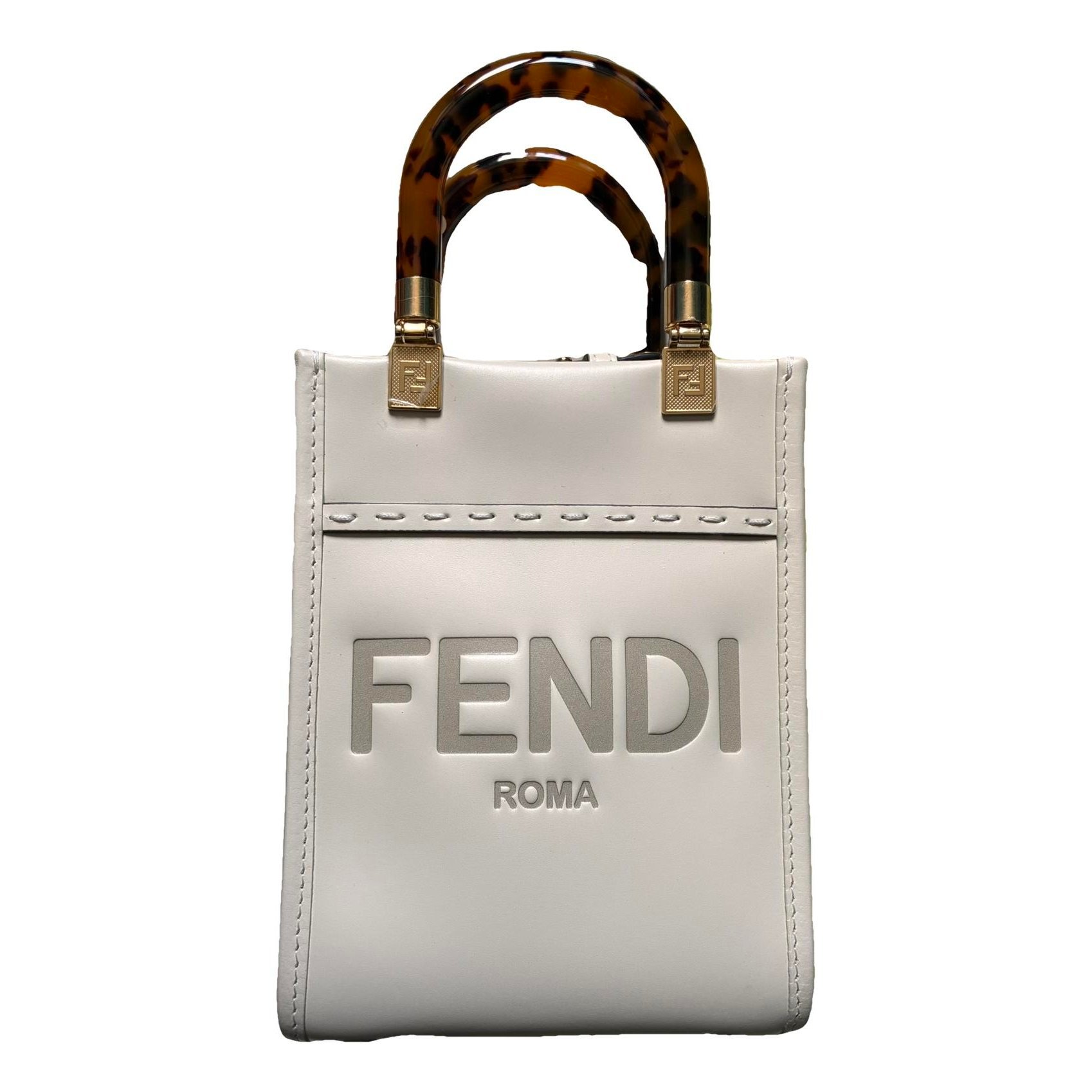 Sunshine leather tote