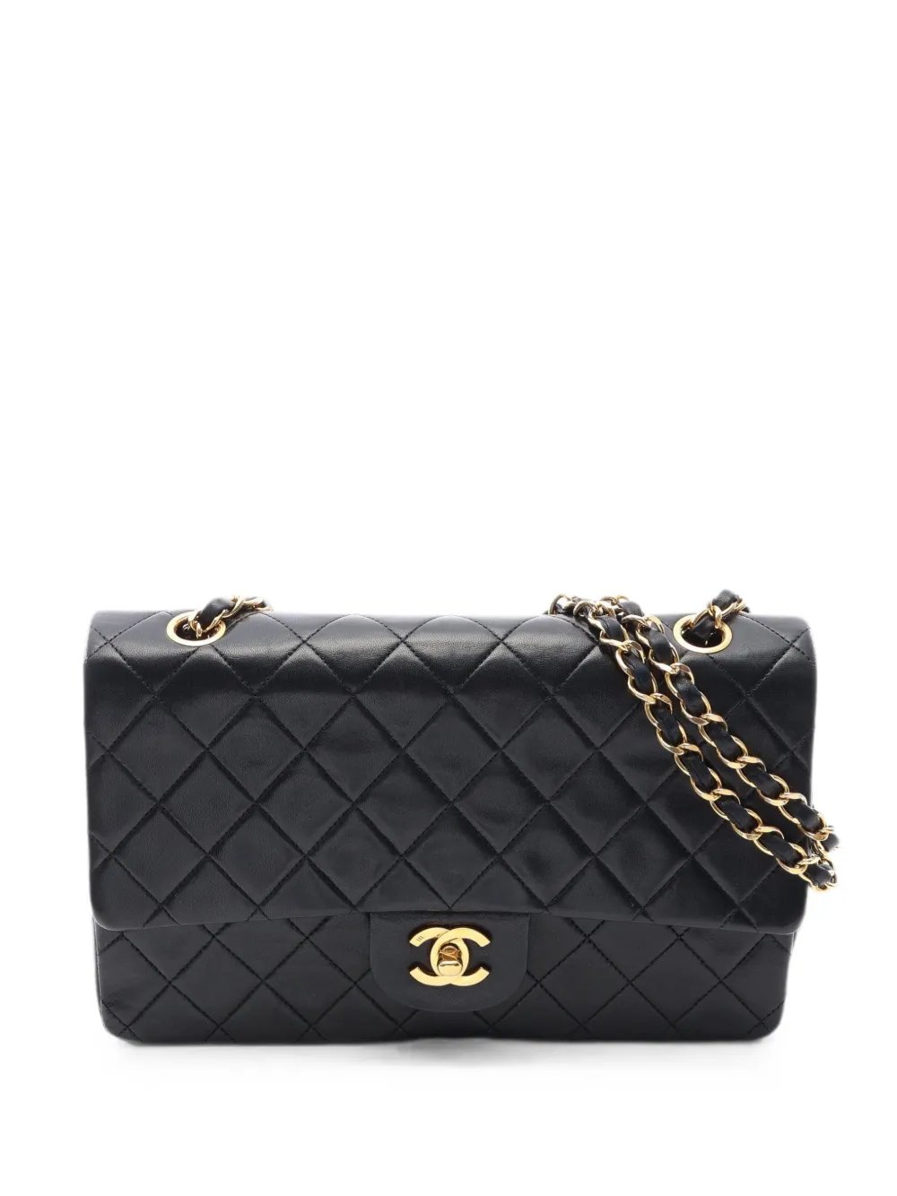 1989-1991 Matelassé double flap crossbody bag